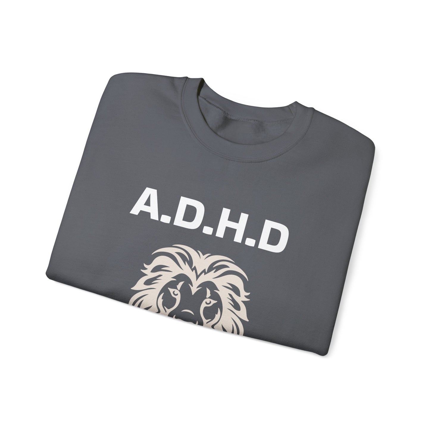 A.D.H.D Sweatshirt with ACRONYM on Back UNI-SEX