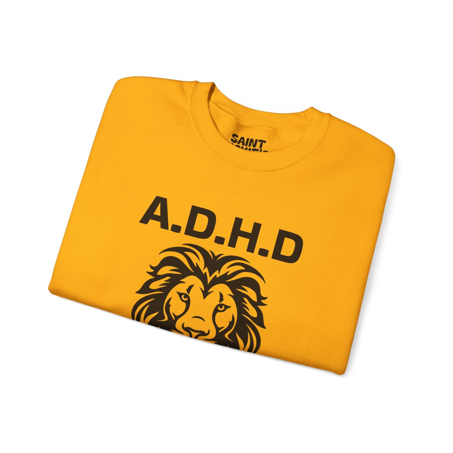 A.D.H.D Sweatshirt with Acronym On Back UNI-SEX