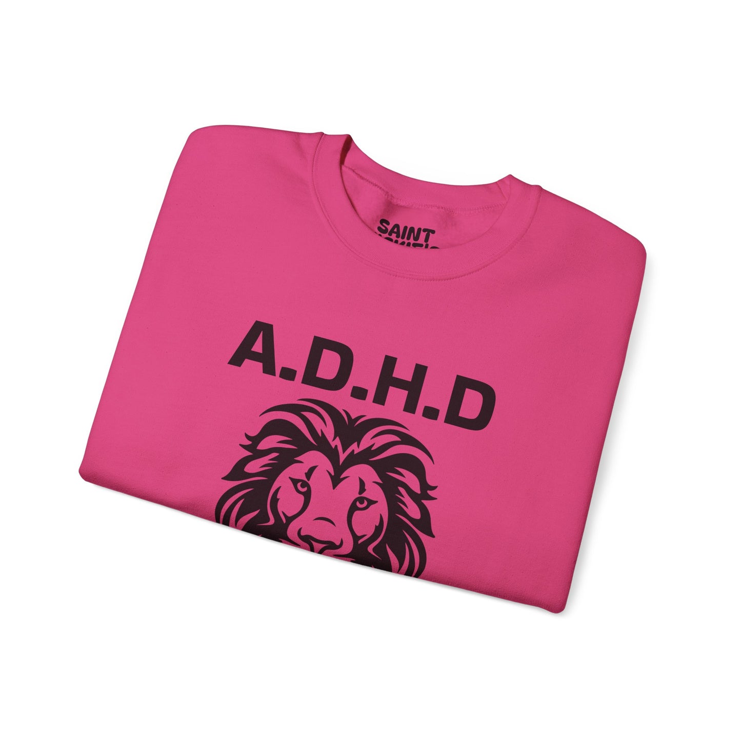 A.D.H.D Sweatshirt with Acronym On Back UNI-SEX