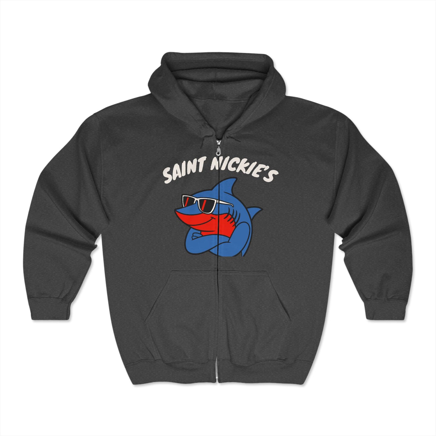 SaintNickie's Branded Zipper Hoodie