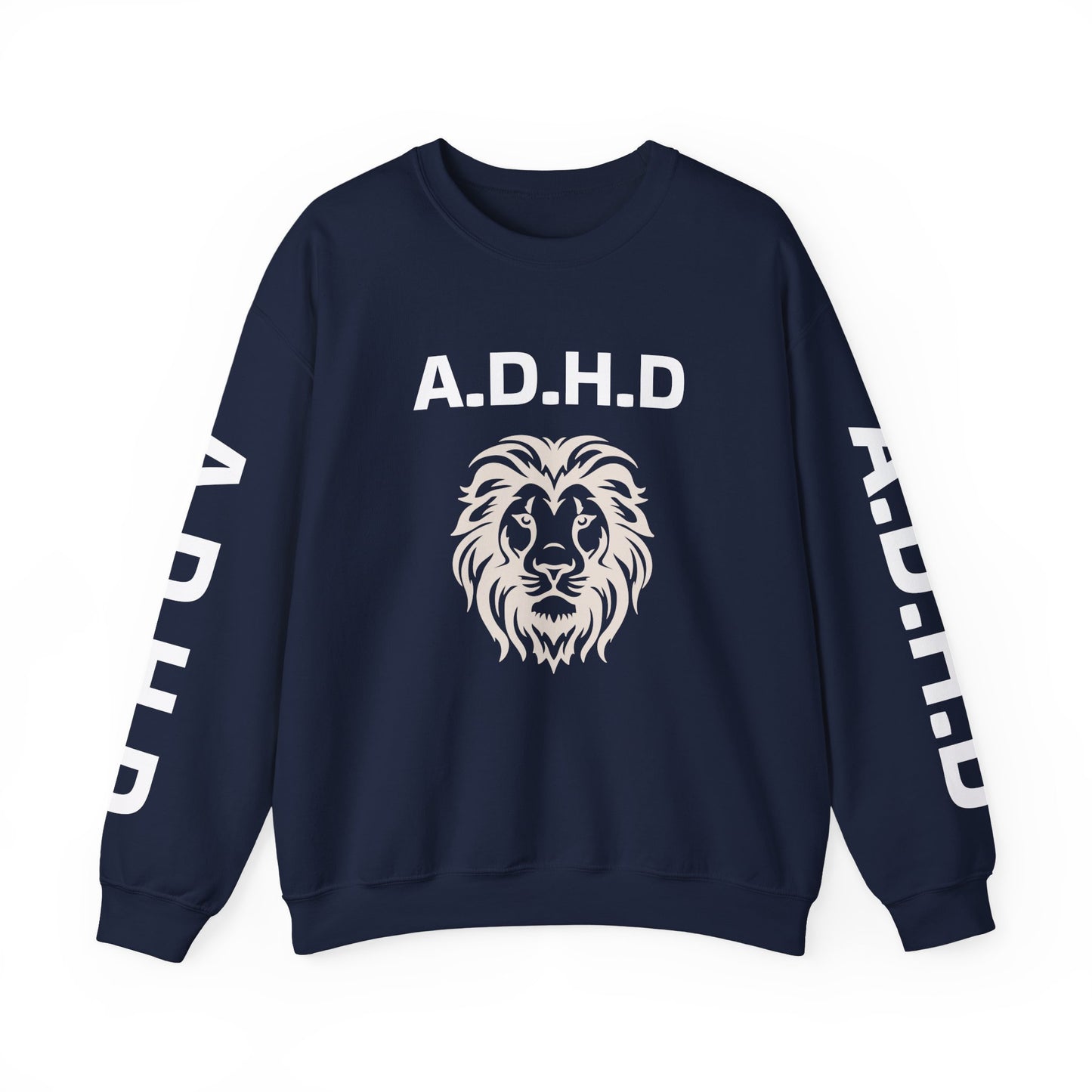 A.D.H.D Sweatshirt with ACRONYM on Back UNI-SEX