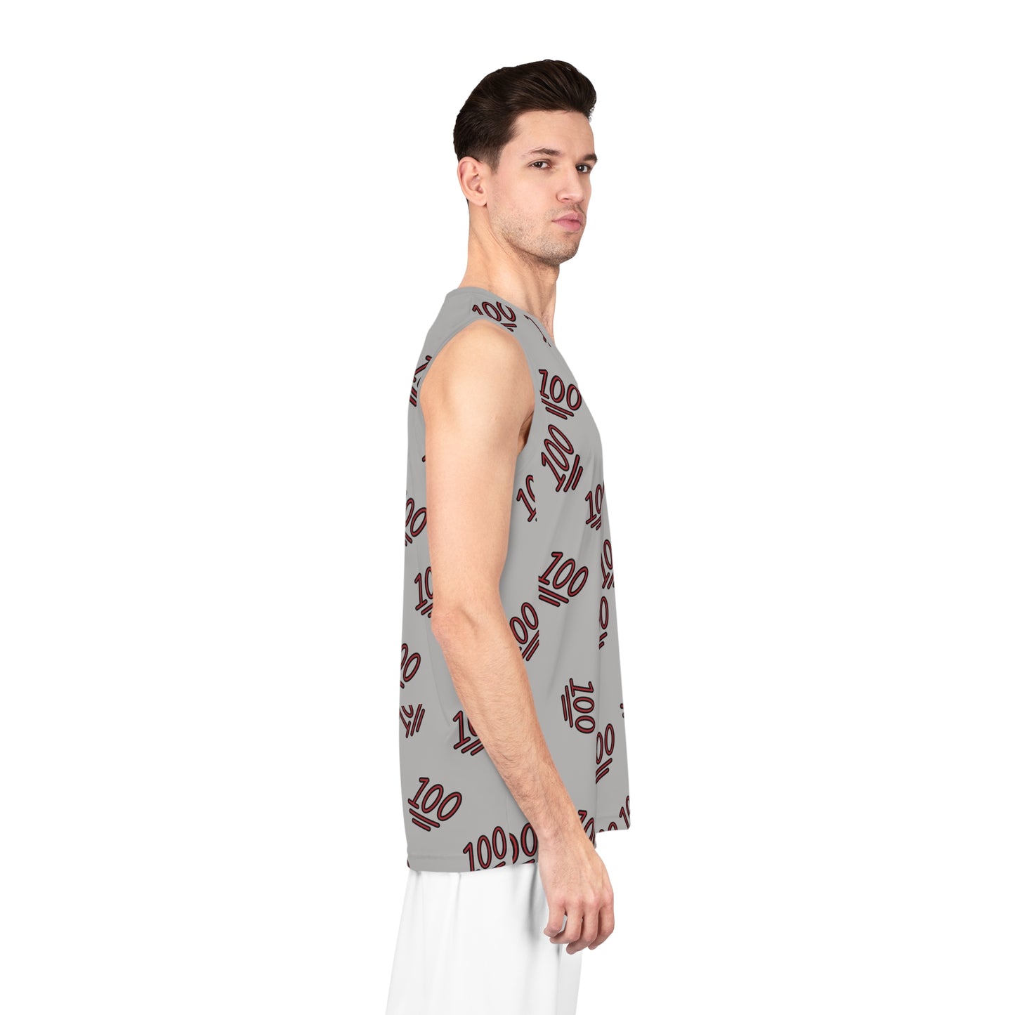 100 EMOJI BOMB Basketball Jersey MEN'S