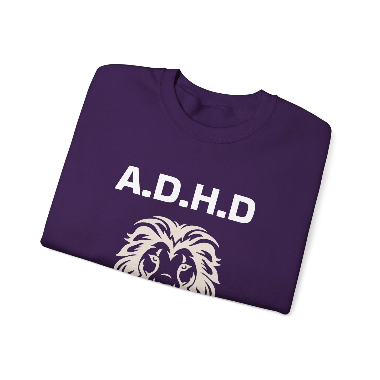 A.D.H.D Sweatshirt with ACRONYM on Back UNI-SEX