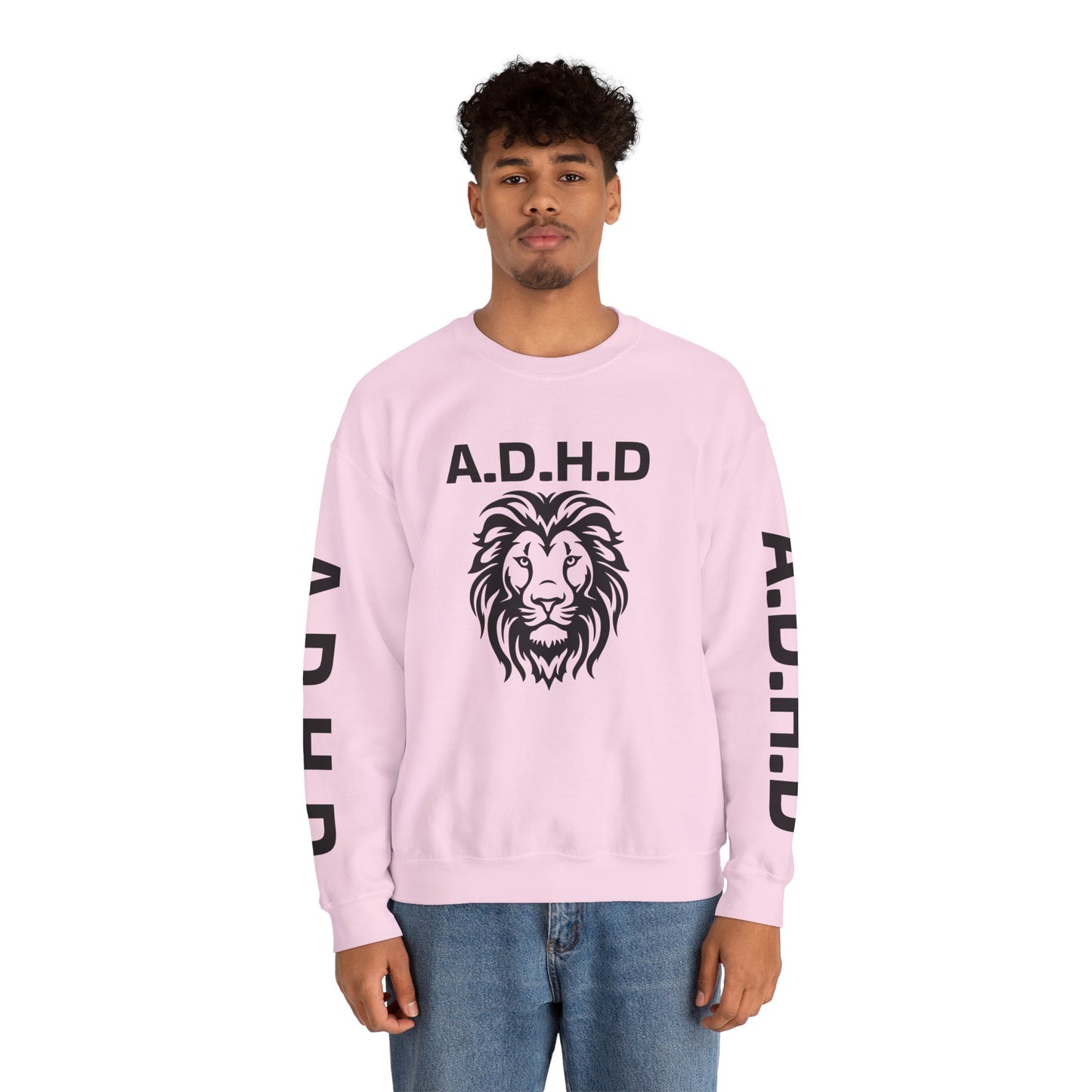 A.D.H.D Sweatshirt with Acronym On Back UNI-SEX
