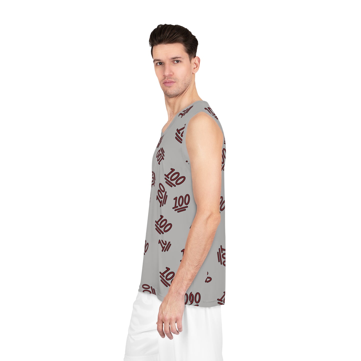 100 EMOJI BOMB Basketball Jersey MEN'S