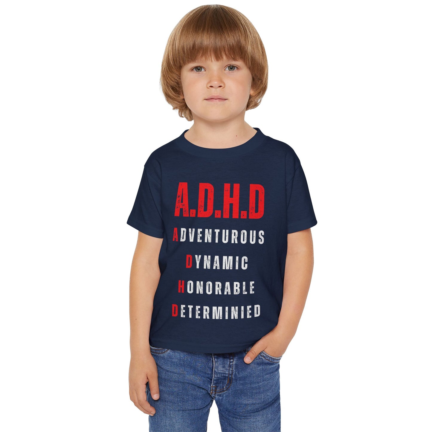 A.D.H.D T-Shirt Dark Colors TODDLER'S
