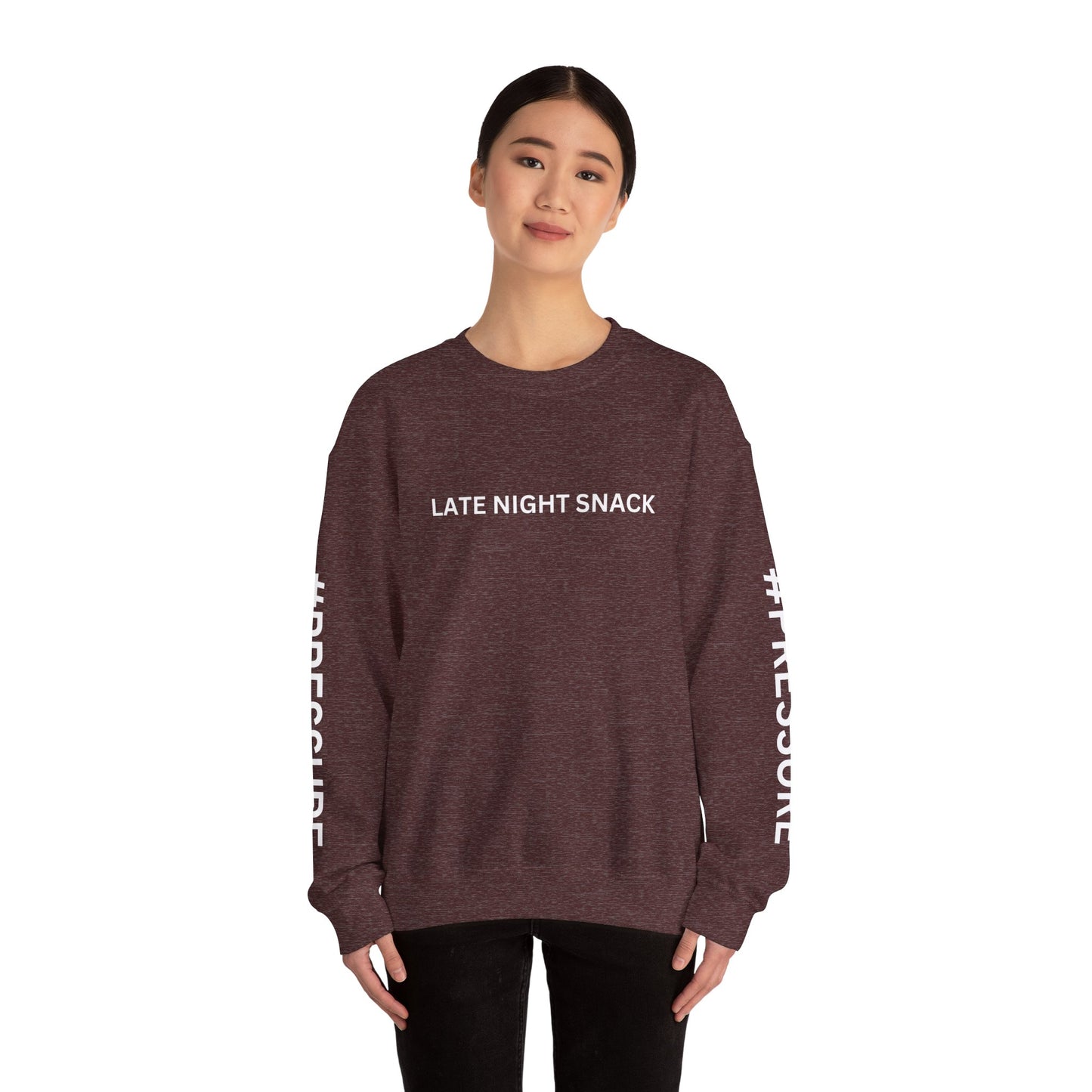 LATE NIGHT SNACK #PRESSURE Sweatshirt By I'M