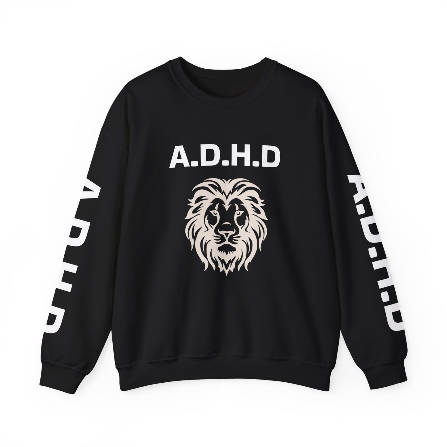 A.D.H.D Sweatshirt with ACRONYM on Back UNI-SEX