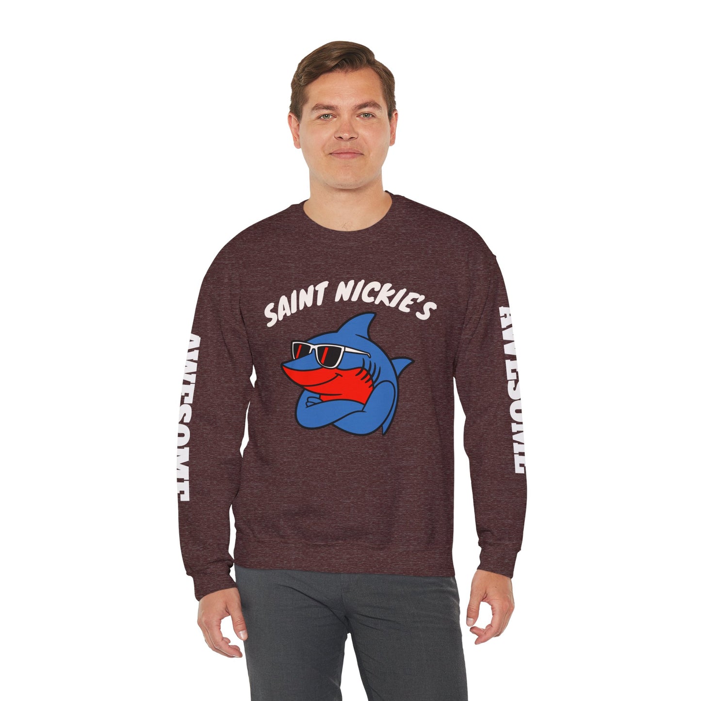 SaintNickie's Branded AWESOME Sweatshirt UNI-SEX