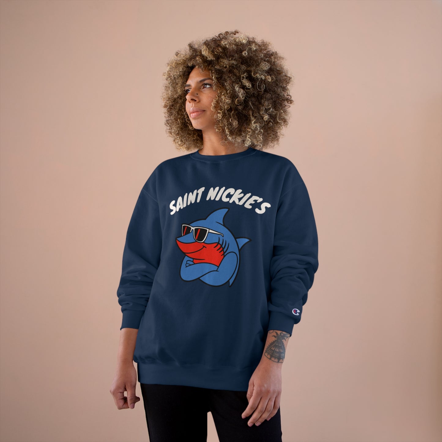 Saint Nickie's Branded Champion Sweatshirt
