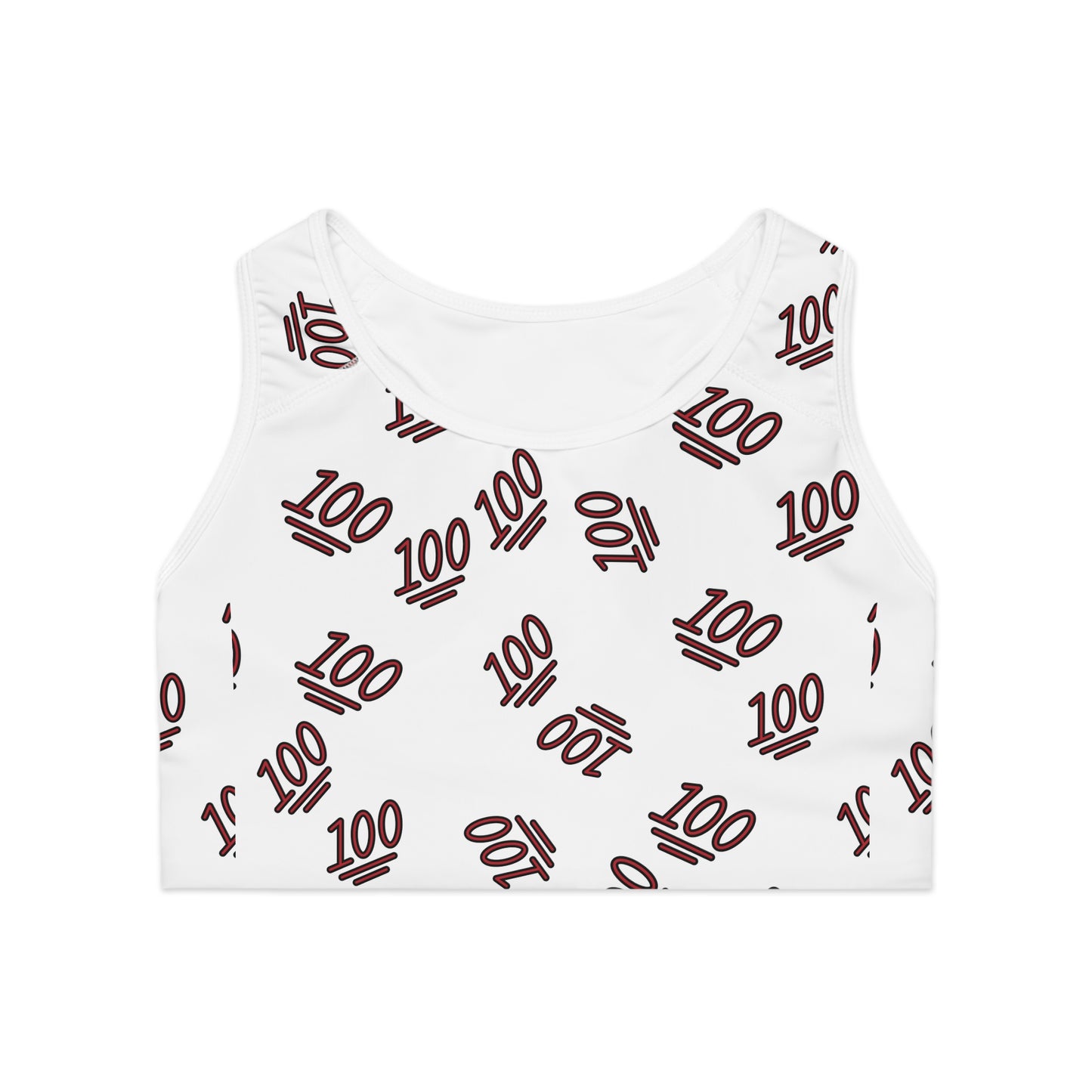 100 EMOJI BOMB Sports Bra WOMEN'S
