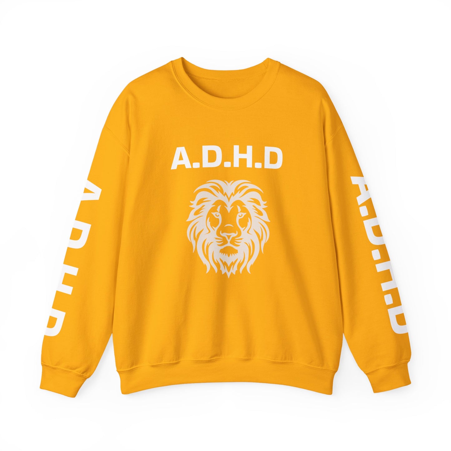 A.D.H.D Sweatshirt with ACRONYM on Back UNI-SEX