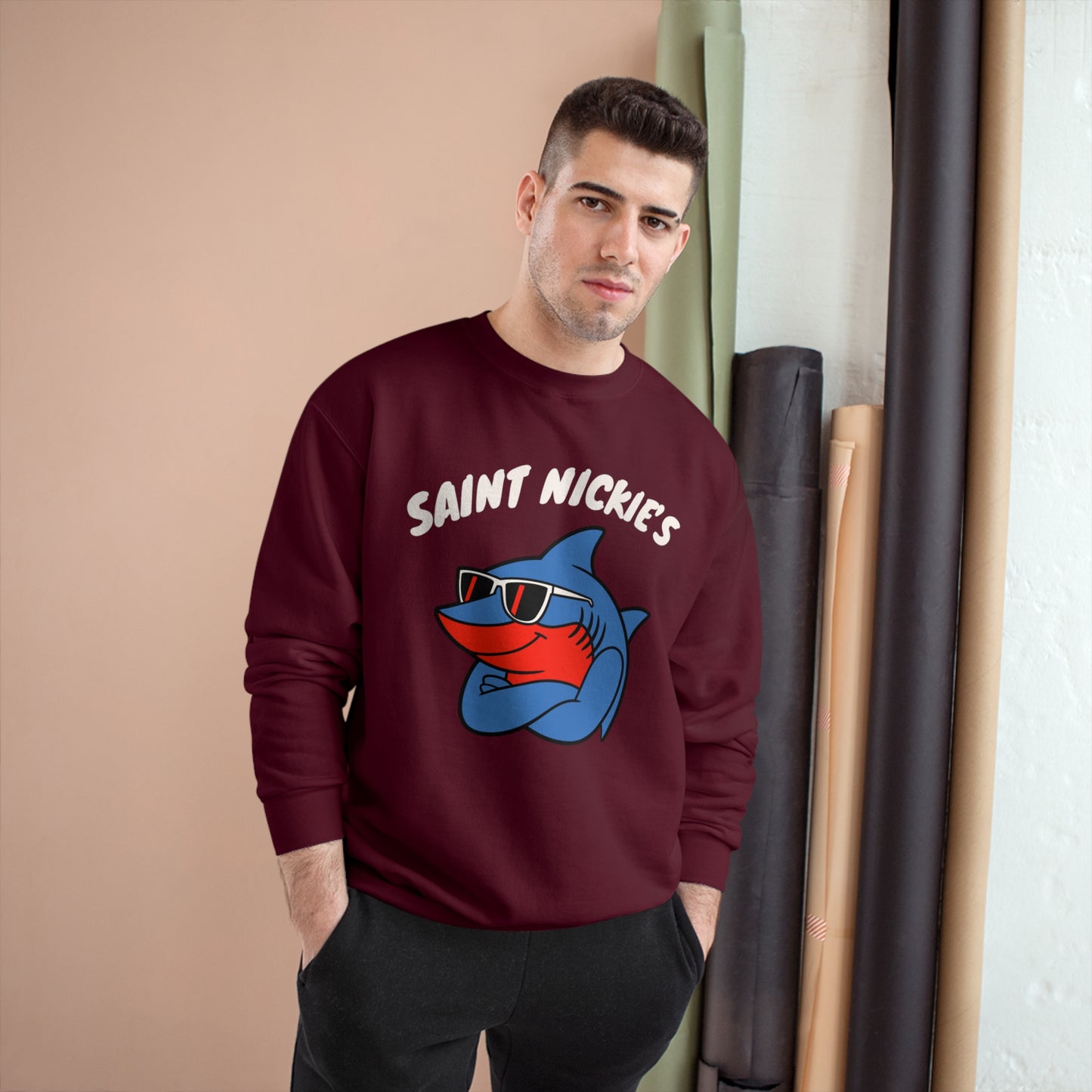 Saint Nickie's Branded Champion Sweatshirt