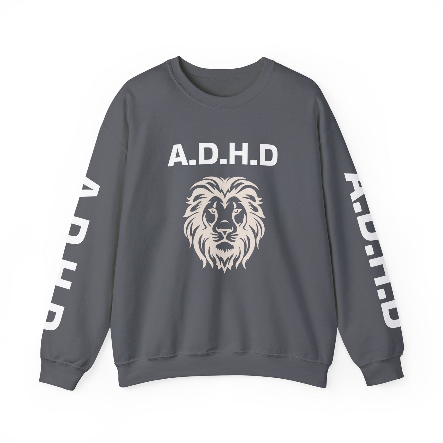 A.D.H.D Sweatshirt with ACRONYM on Back UNI-SEX