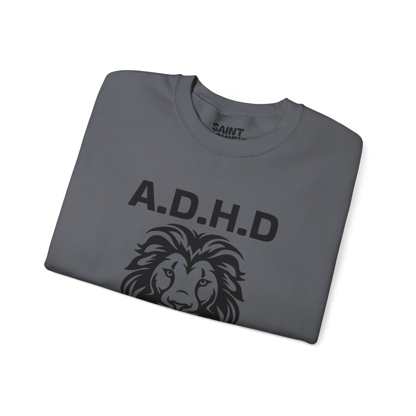 A.D.H.D Sweatshirt with Acronym On Back UNI-SEX