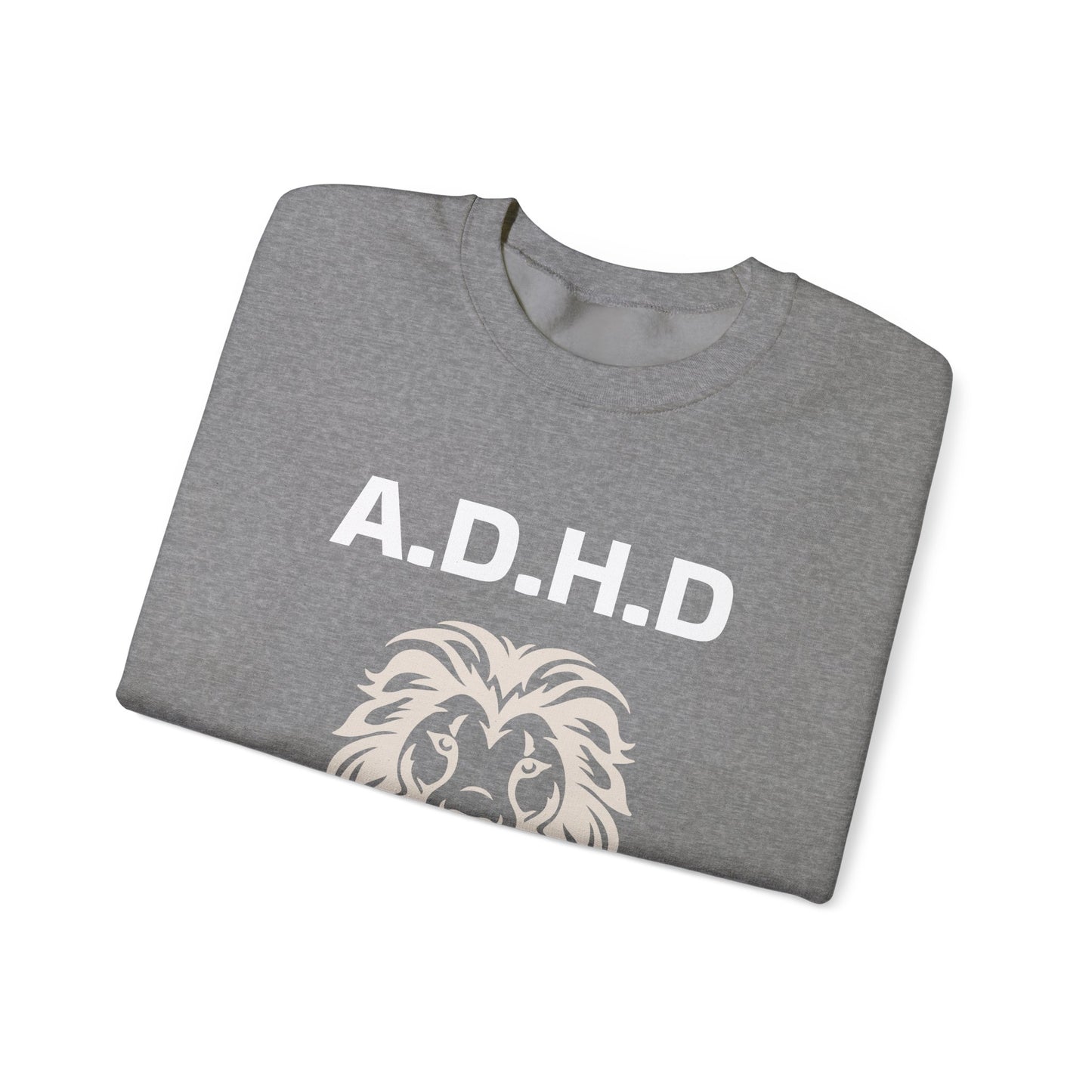 A.D.H.D Sweatshirt with ACRONYM on Back UNI-SEX