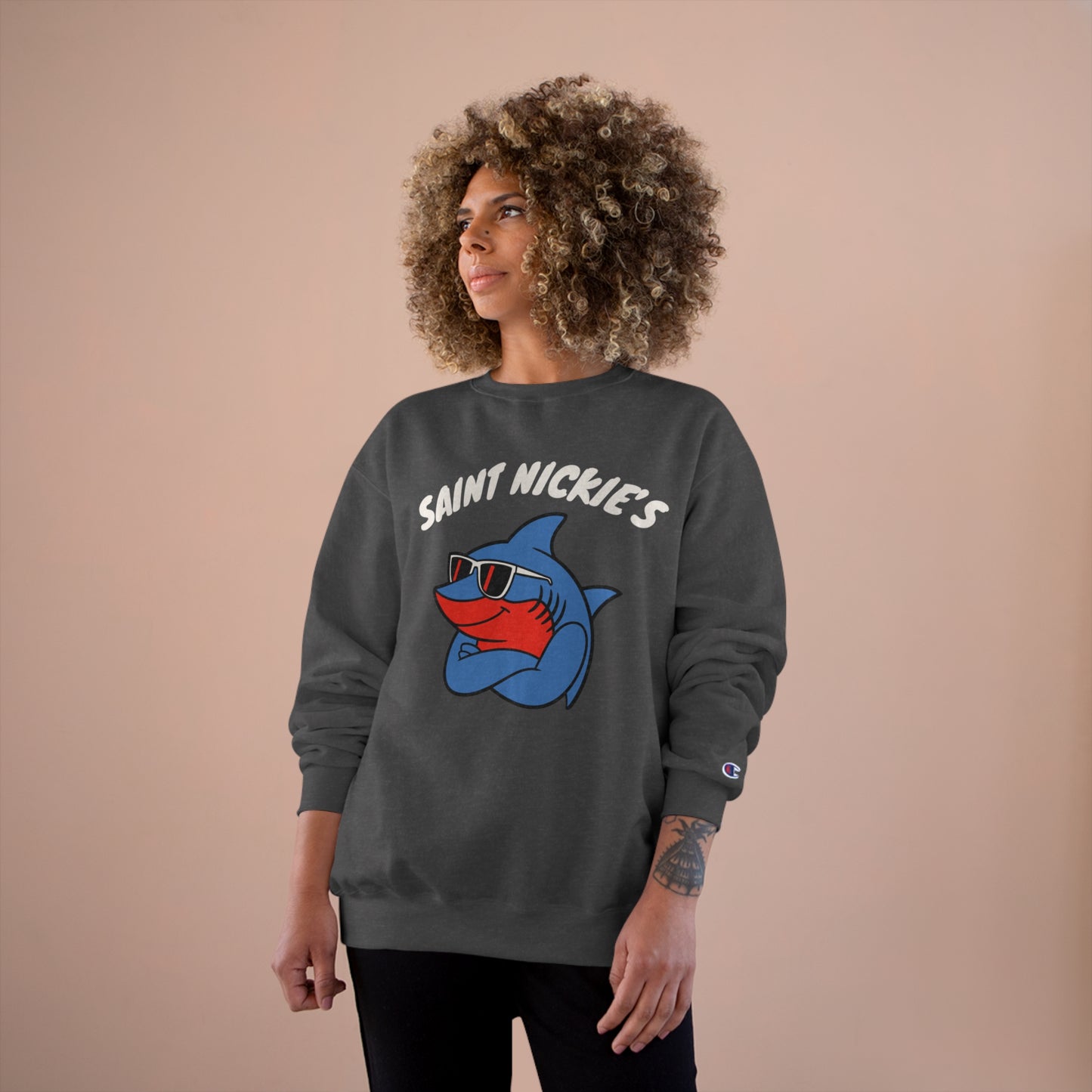 Saint Nickie's Branded Champion Sweatshirt