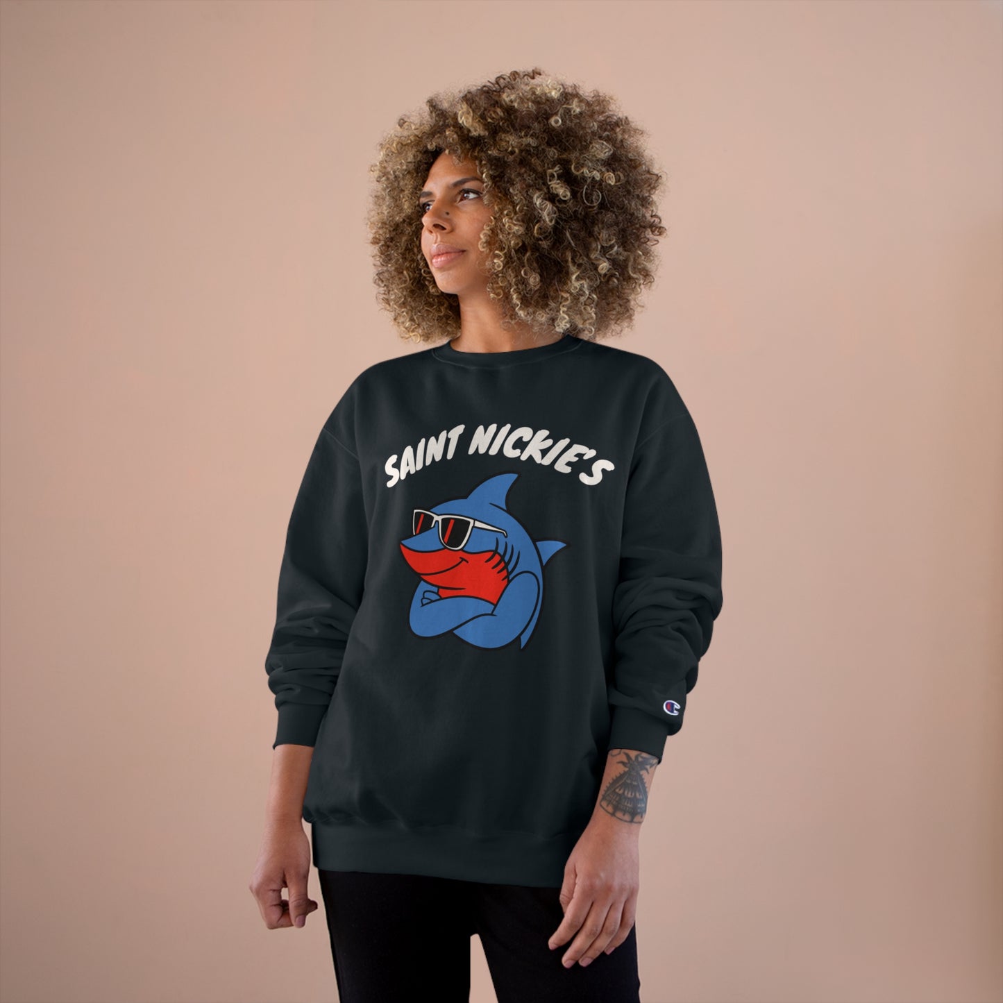 Saint Nickie's Branded Champion Sweatshirt