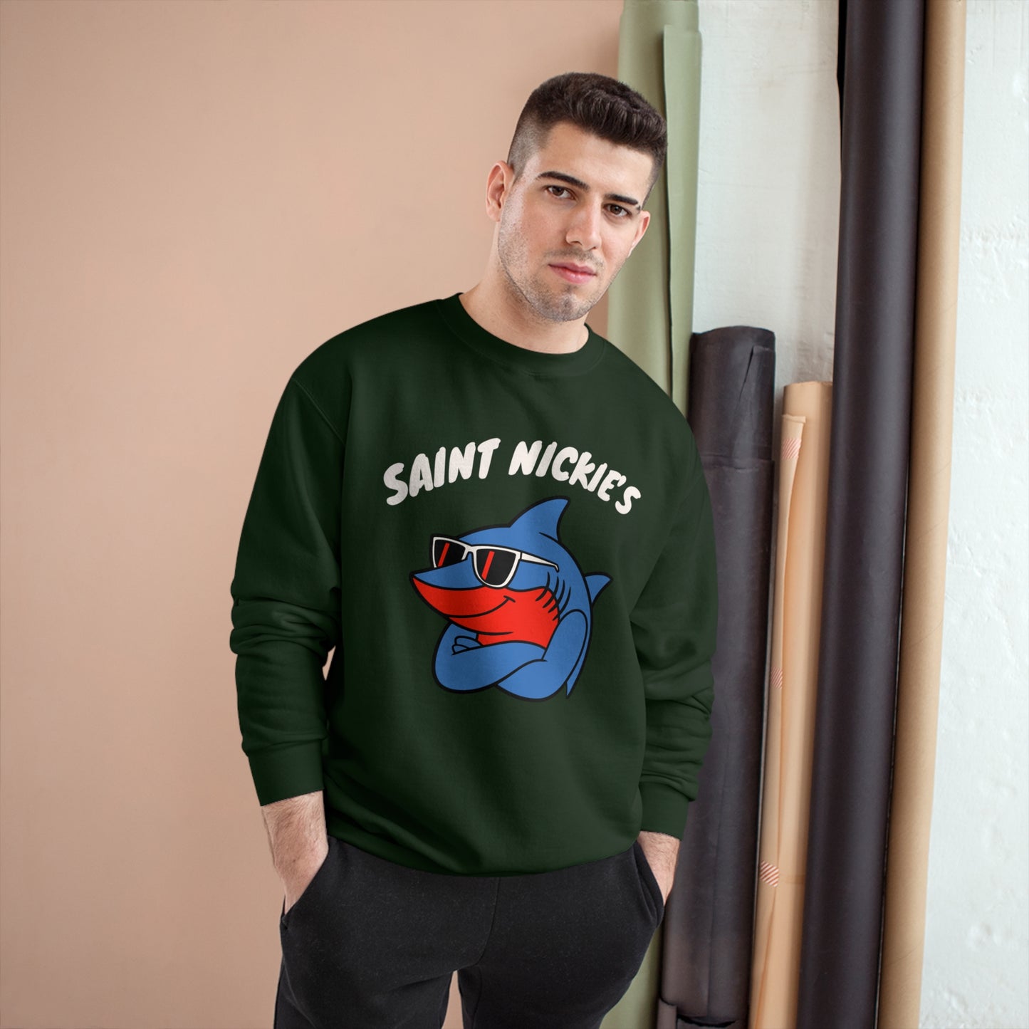 Saint Nickie's Branded Champion Sweatshirt