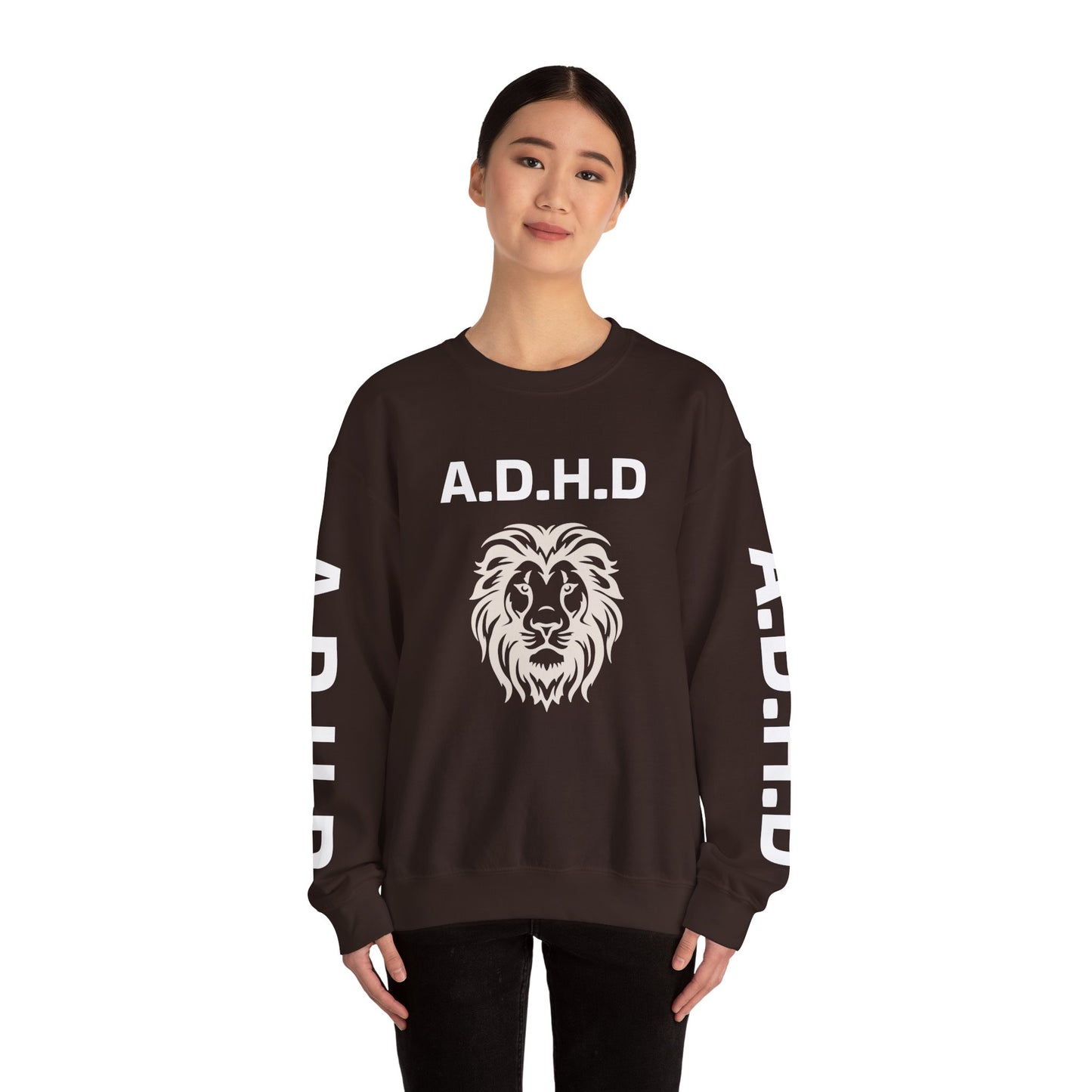A.D.H.D Sweatshirt with ACRONYM on Back UNI-SEX