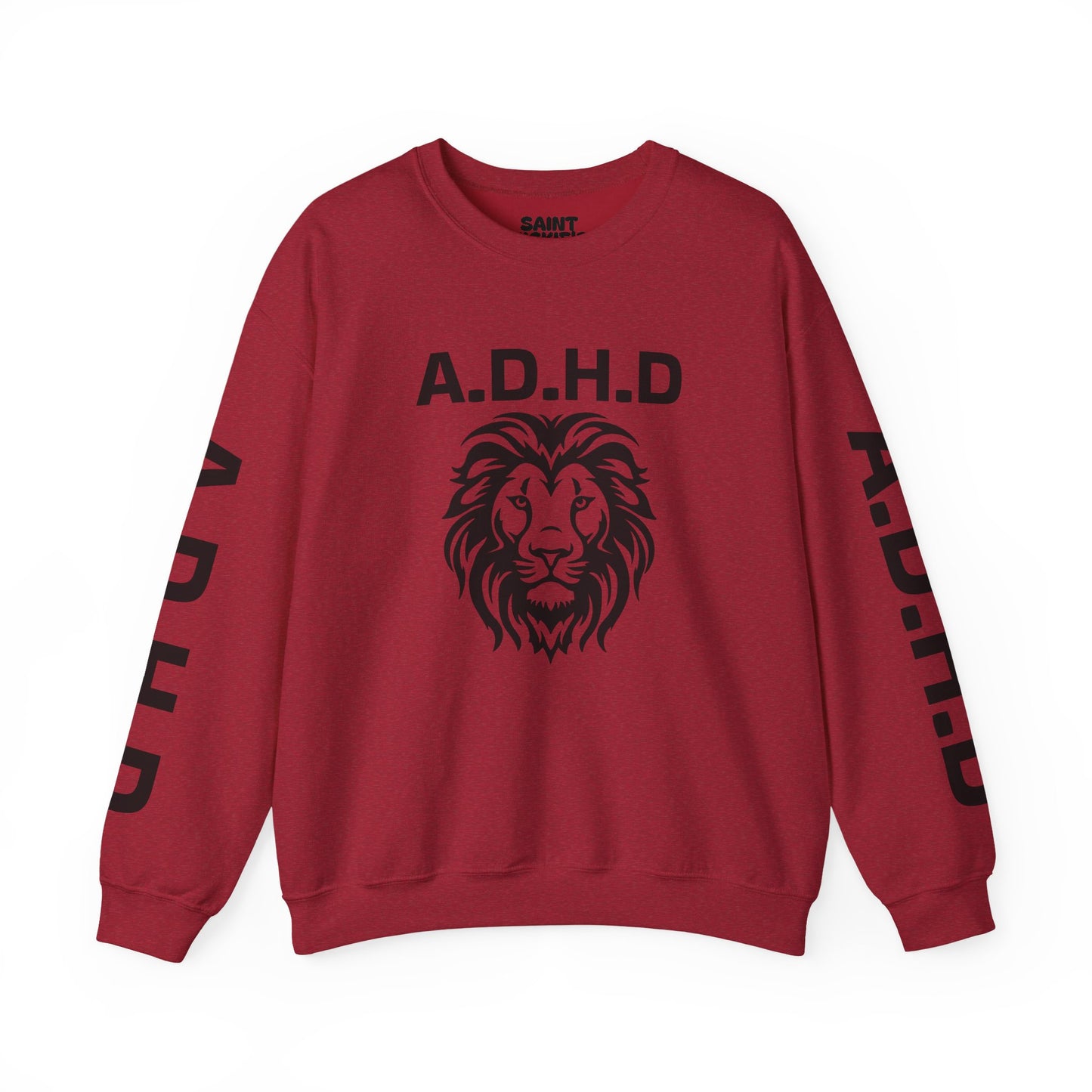 A.D.H.D Sweatshirt with Acronym On Back UNI-SEX