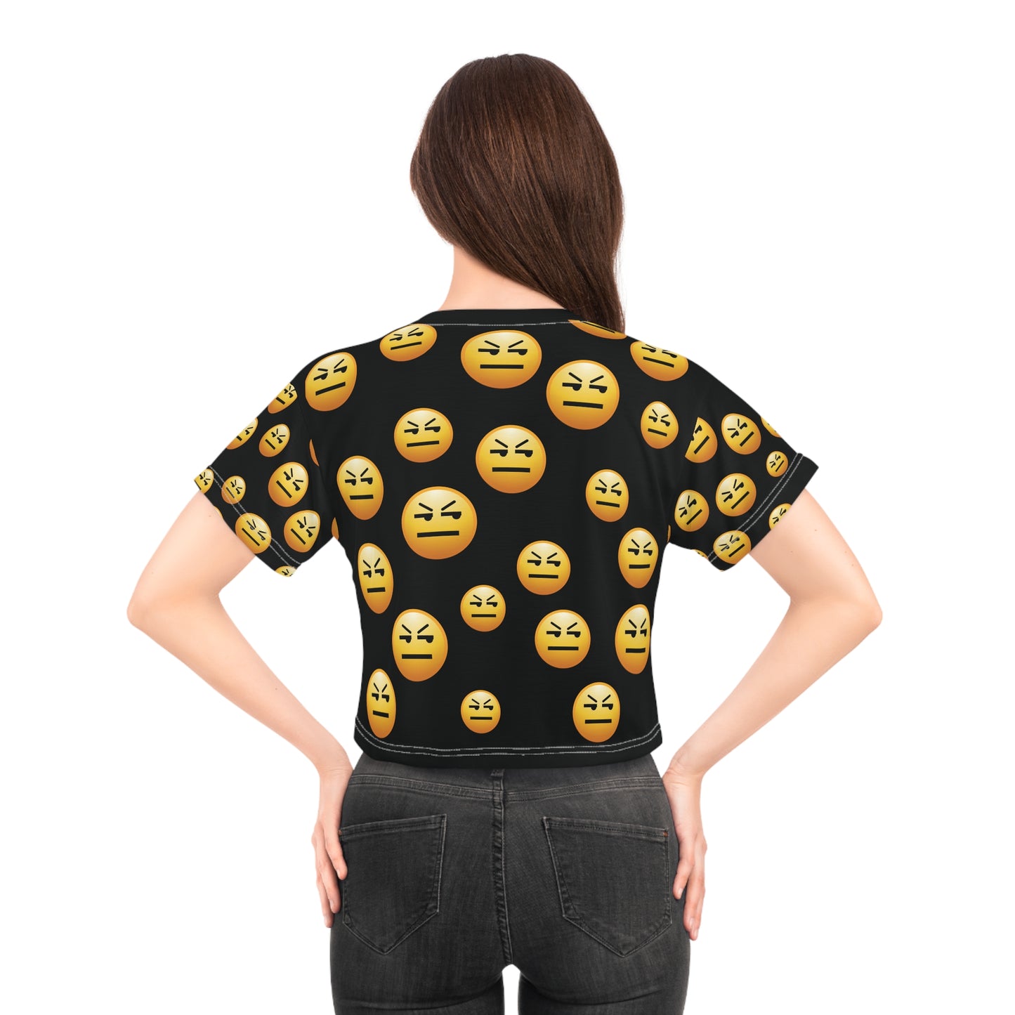 PFFT... D.N.D EMOJI BOMB Crop Tee WOMEN'S