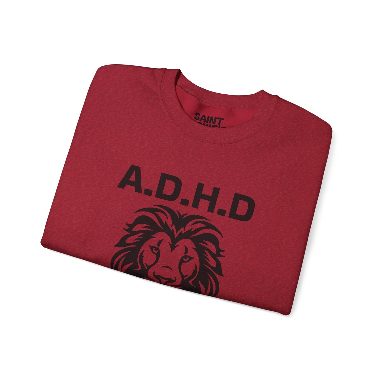 A.D.H.D Sweatshirt with Acronym On Back UNI-SEX