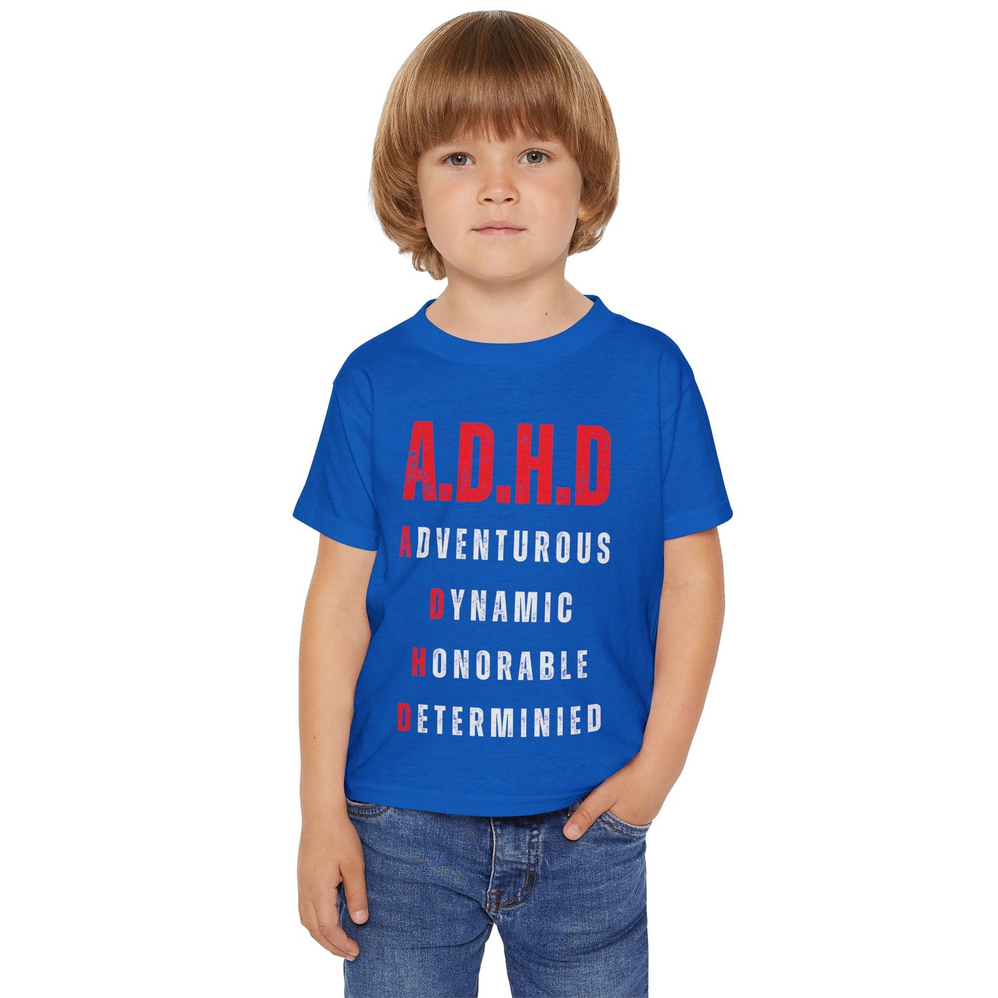 A.D.H.D T-Shirt Dark Colors TODDLER'S