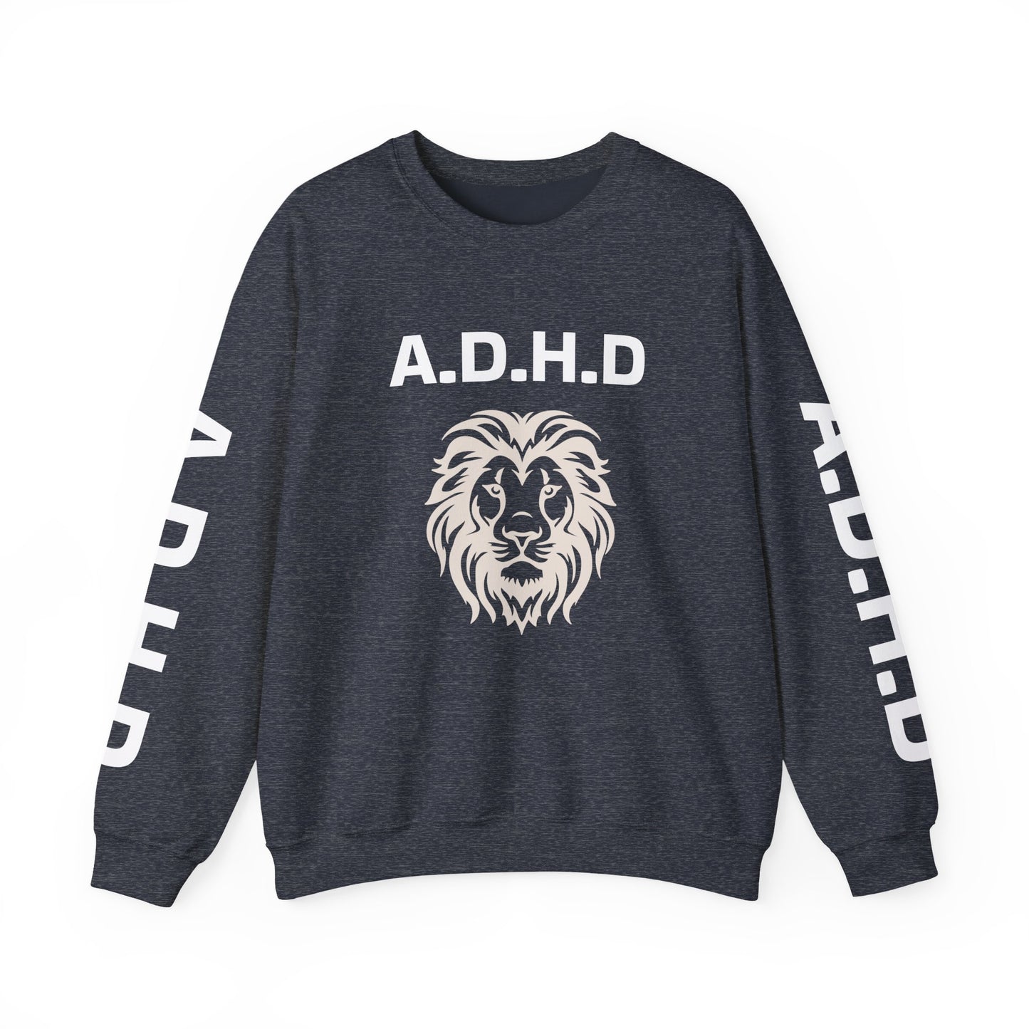 A.D.H.D Sweatshirt with ACRONYM on Back UNI-SEX