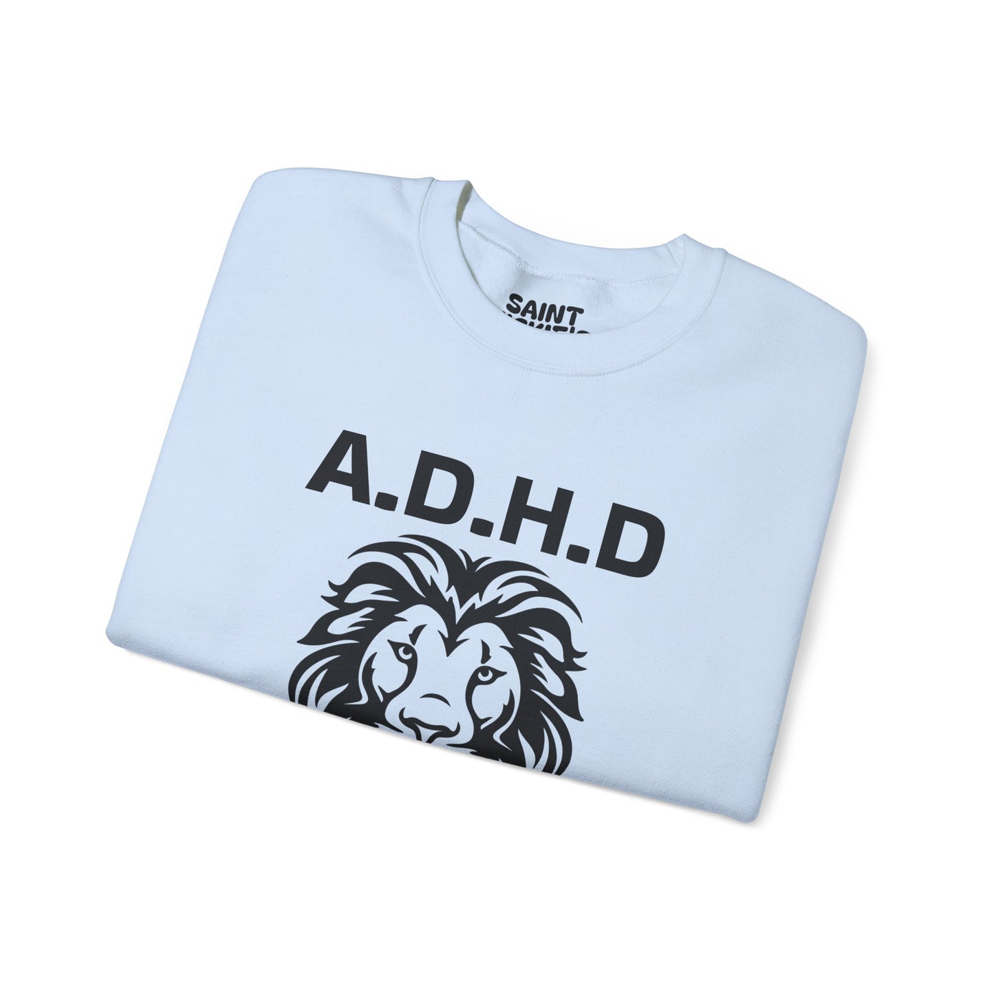 A.D.H.D Sweatshirt with Acronym On Back UNI-SEX