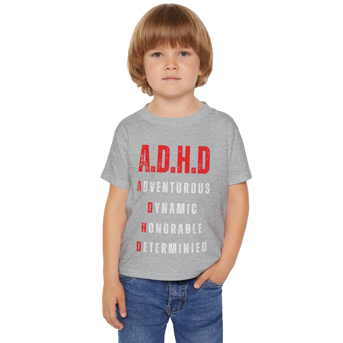 A.D.H.D T-Shirt Dark Colors TODDLER'S