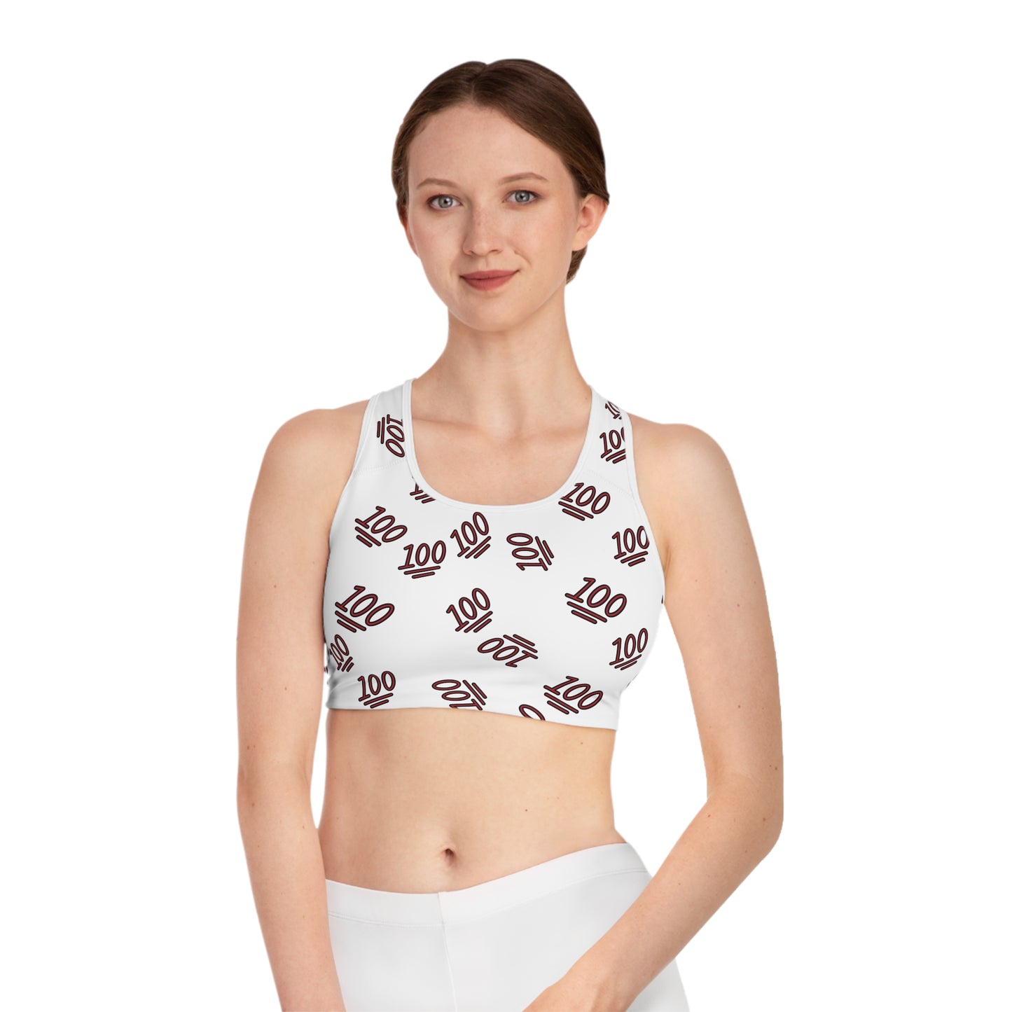 100 EMOJI BOMB Sports Bra WOMEN'S