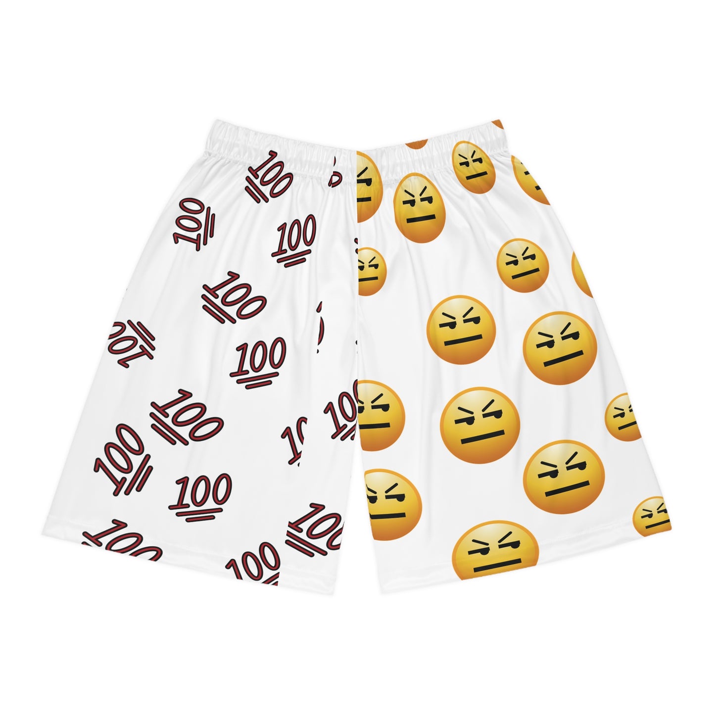 100 & PFFT... EMOJI BOMB Basketball Shorts MEN'S