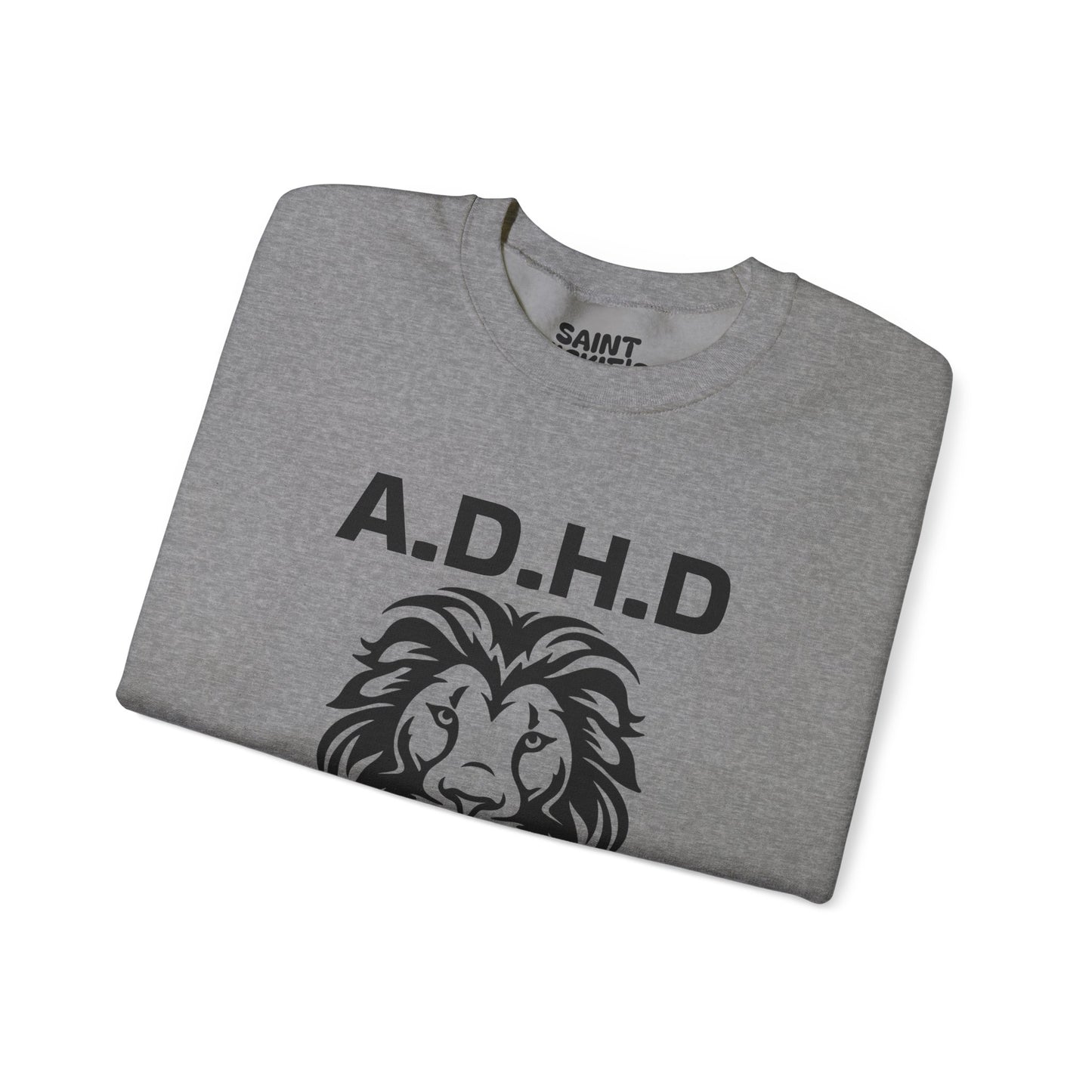 A.D.H.D Sweatshirt with Acronym On Back UNI-SEX