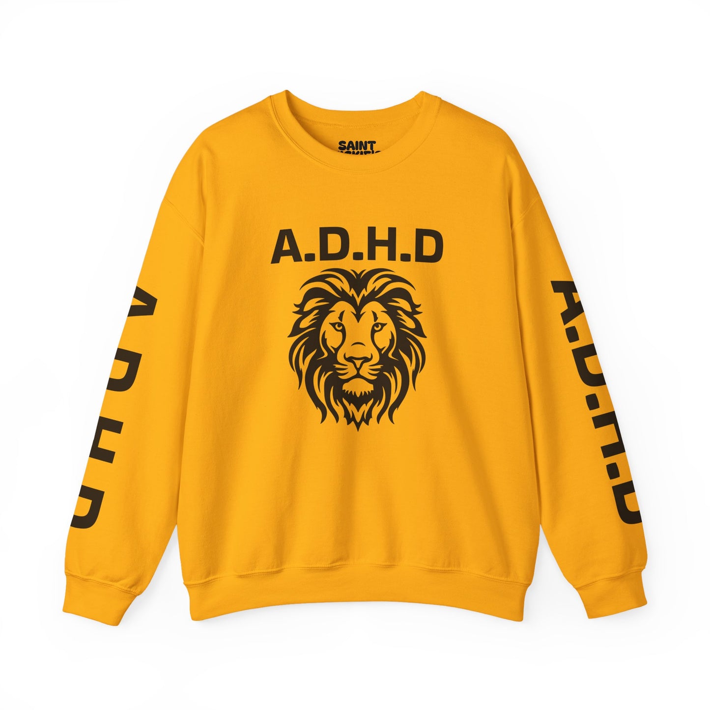 A.D.H.D Sweatshirt with Acronym On Back UNI-SEX