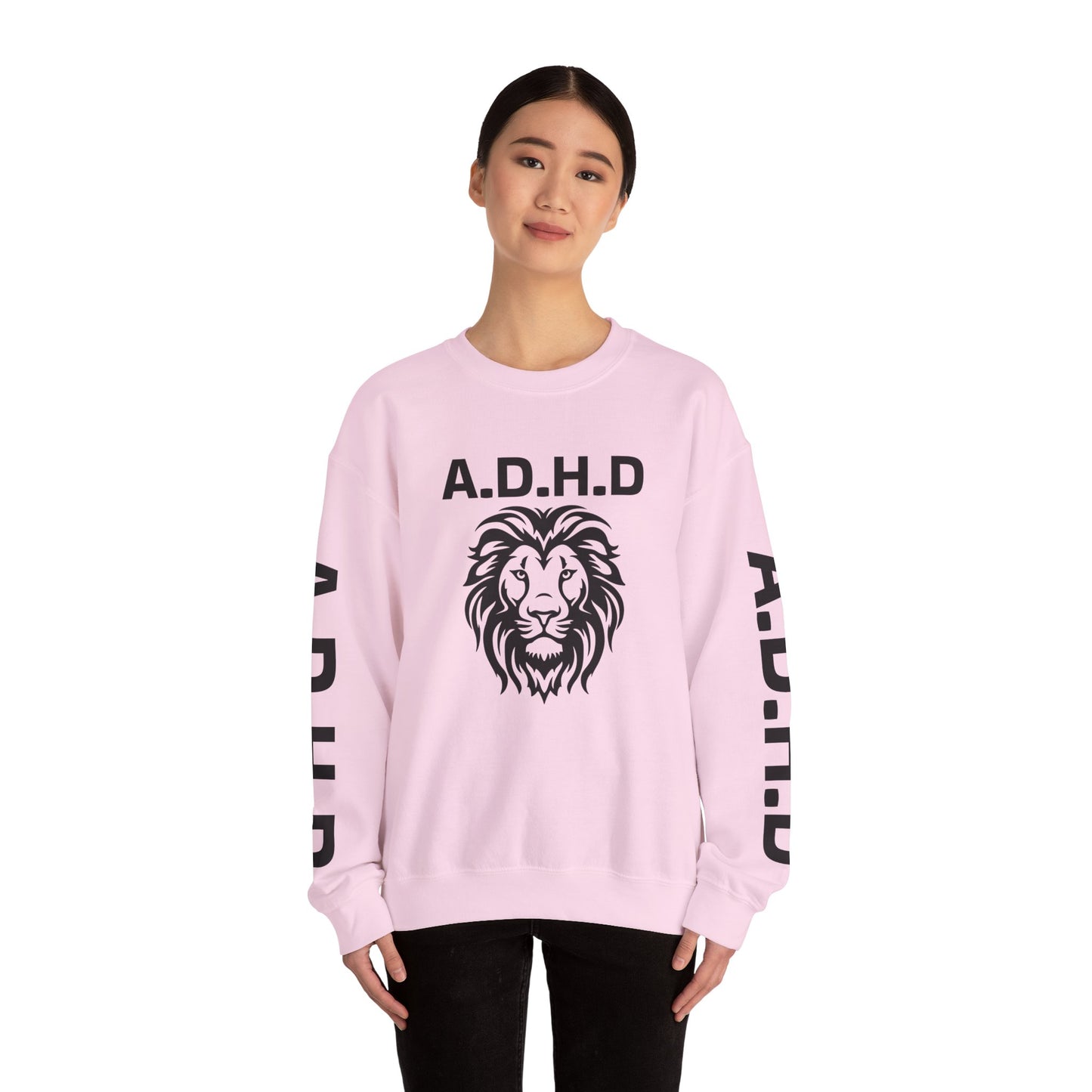 A.D.H.D Sweatshirt with Acronym On Back UNI-SEX