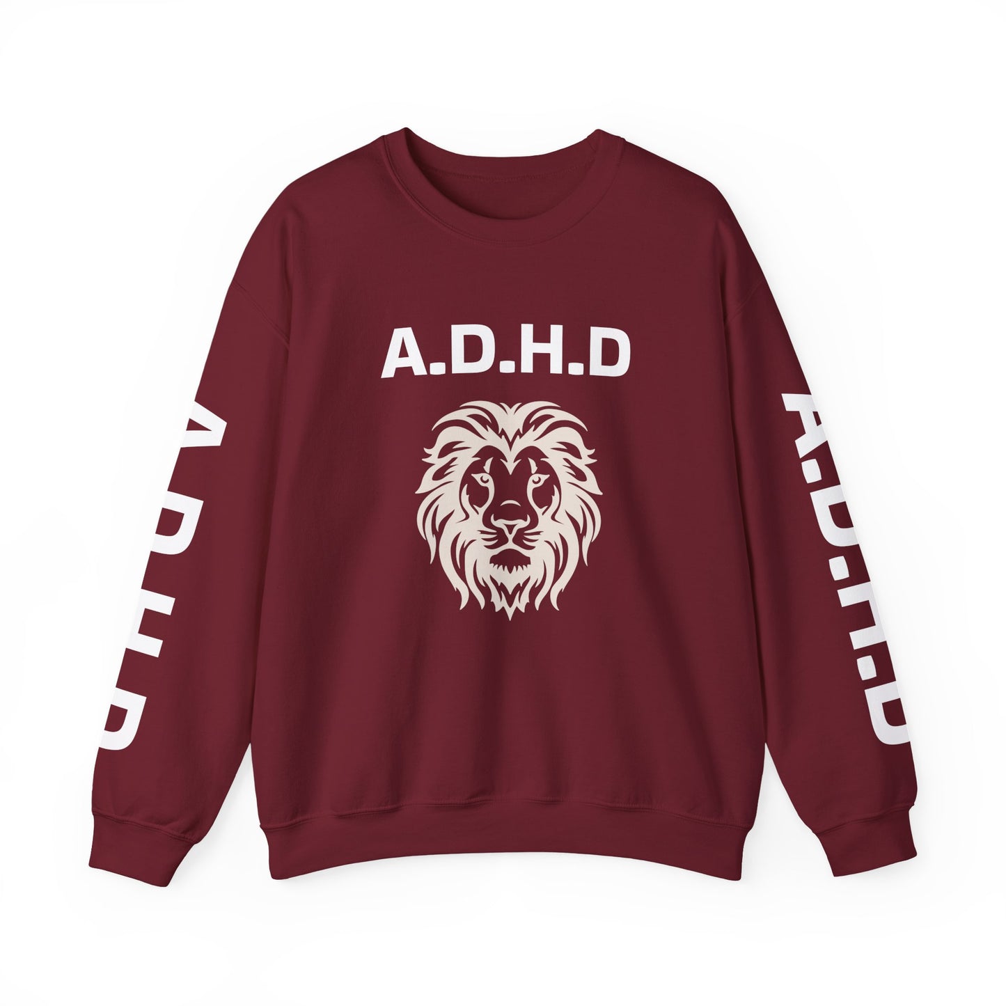 A.D.H.D Sweatshirt with ACRONYM on Back UNI-SEX
