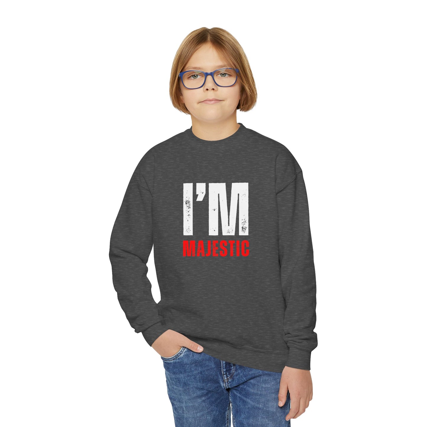 I'M MAJESTIC Sweatshirt YOUTH