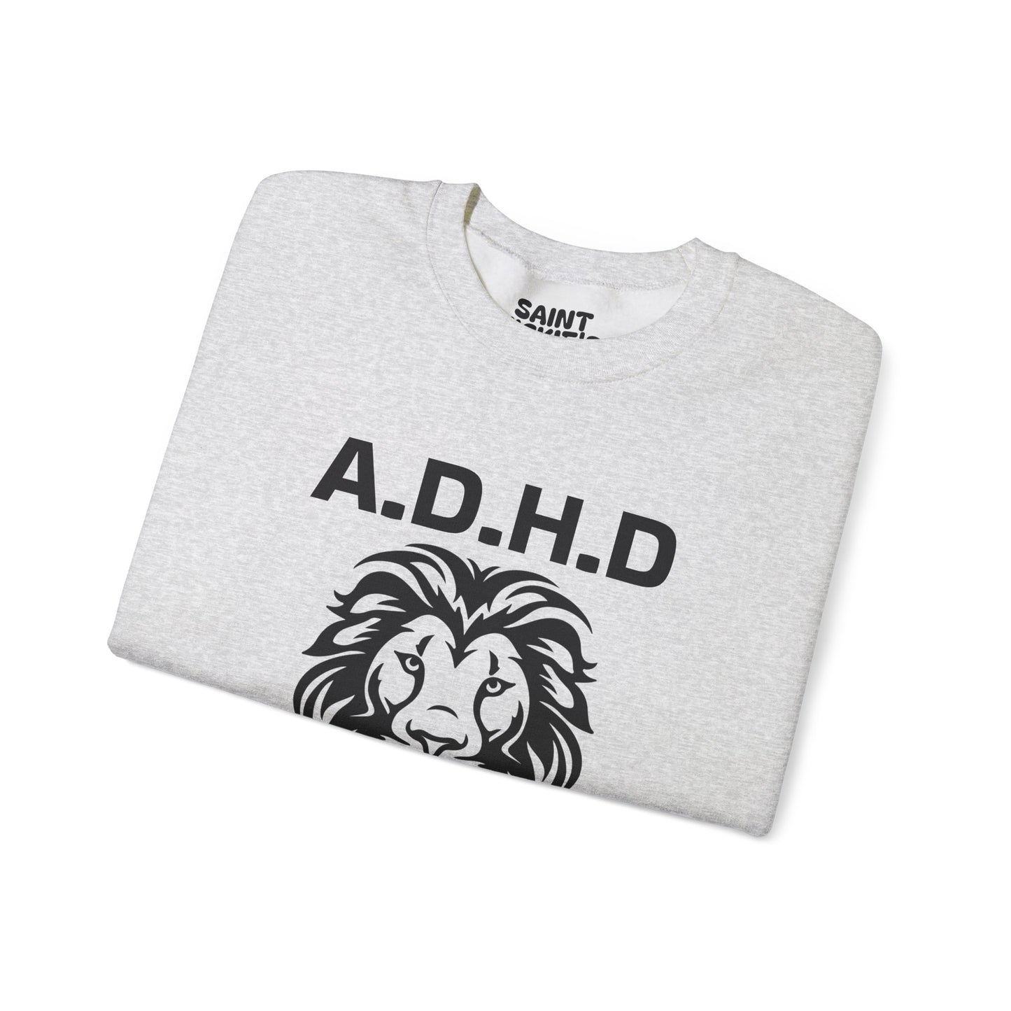 A.D.H.D Sweatshirt with Acronym On Back UNI-SEX