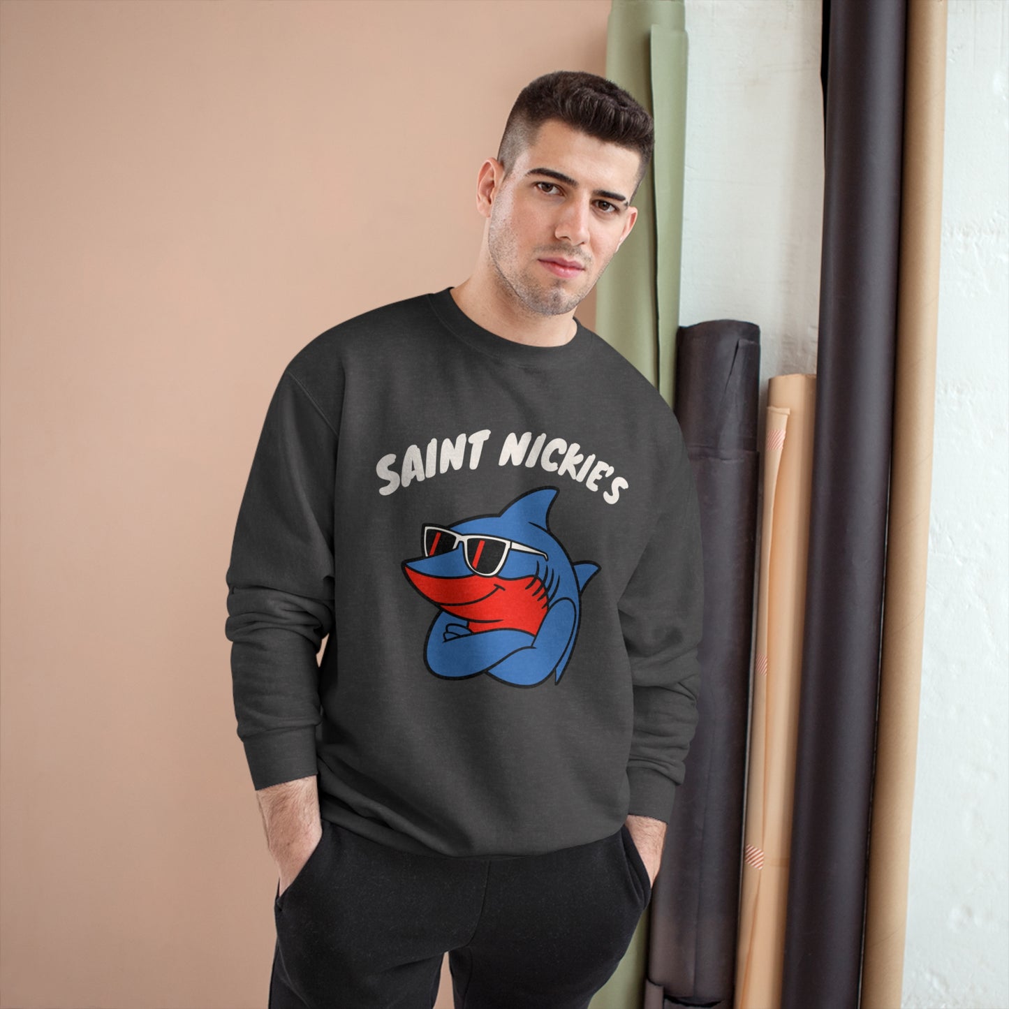 Saint Nickie's Branded Champion Sweatshirt