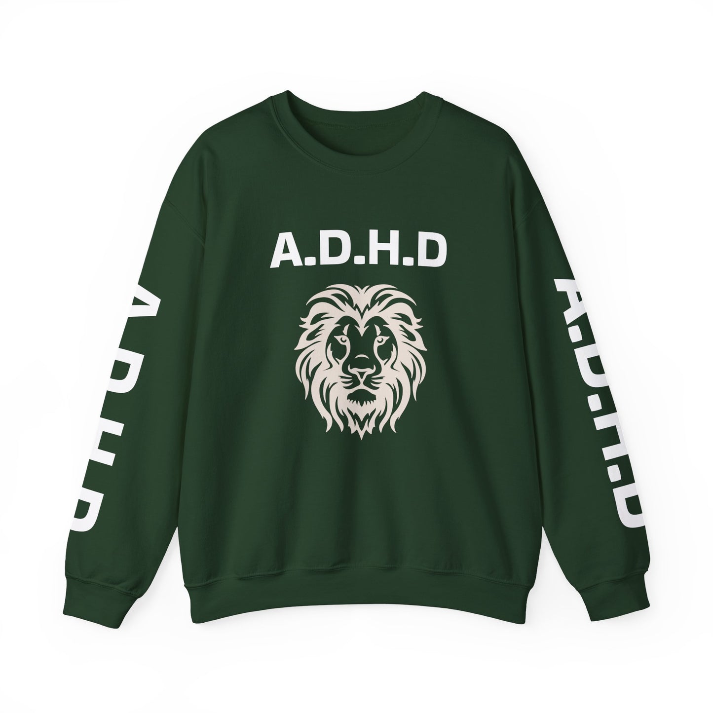 A.D.H.D Sweatshirt with ACRONYM on Back UNI-SEX