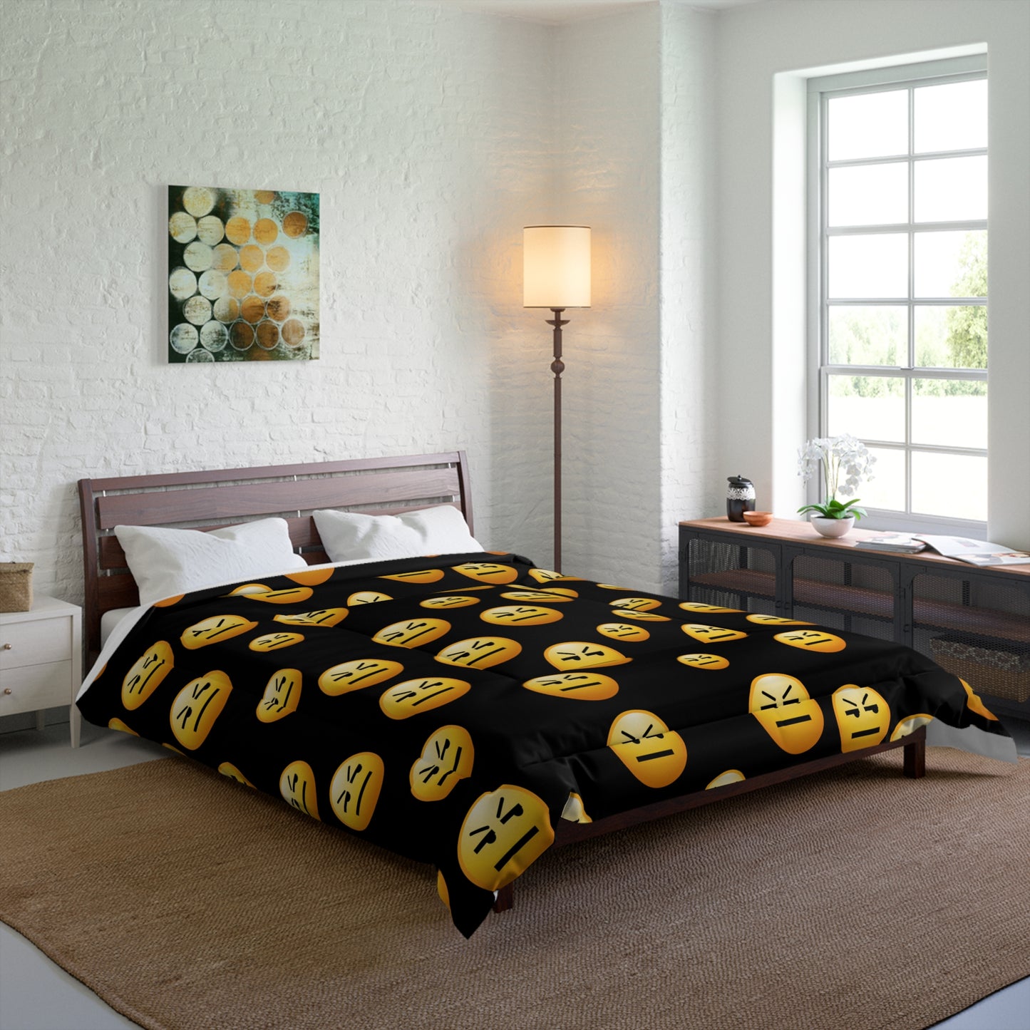 D.N.D EMOJI BOMB Heavy Comforter BLANKET'S