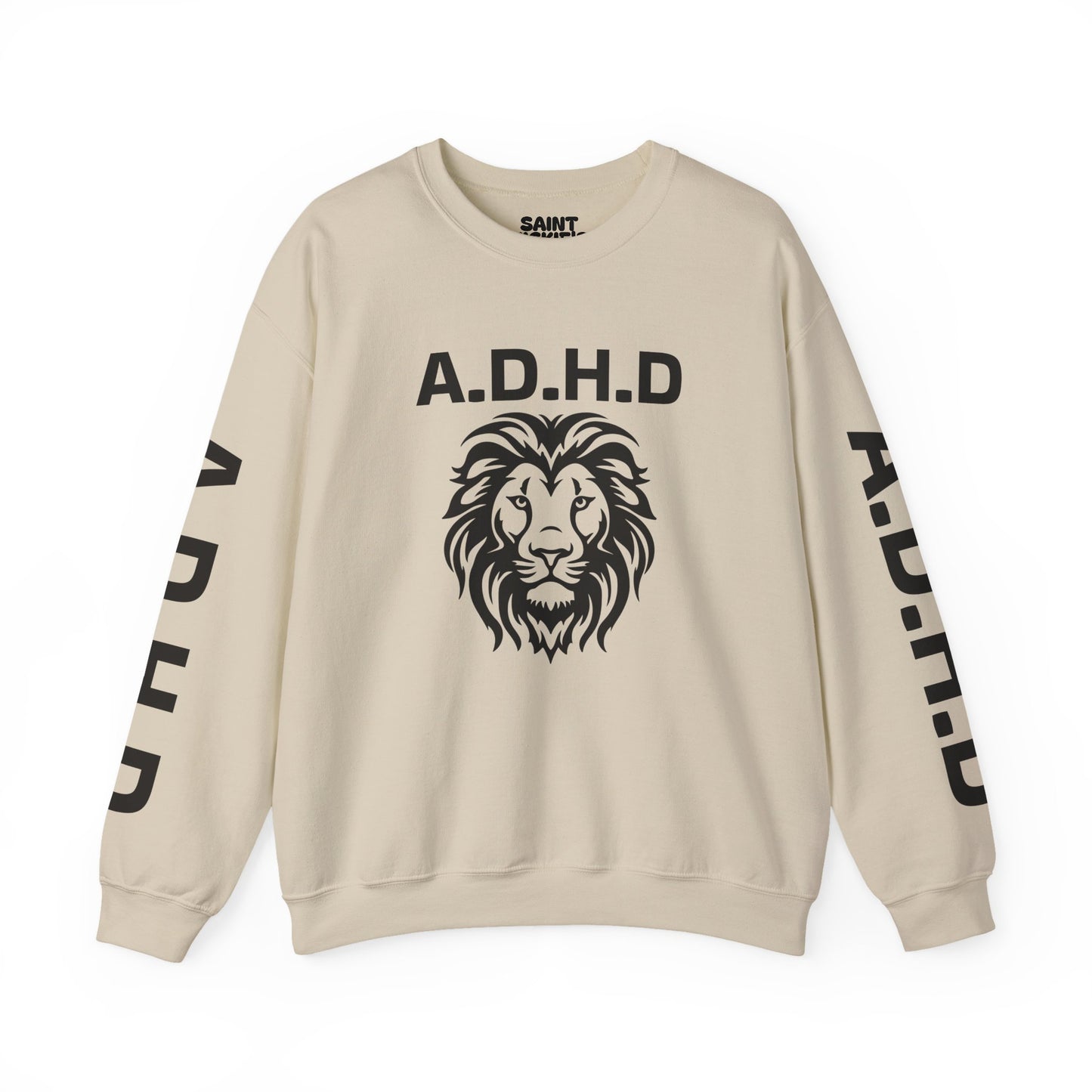 A.D.H.D Sweatshirt with Acronym On Back UNI-SEX