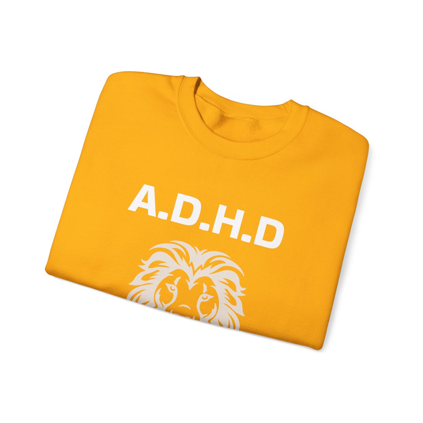 A.D.H.D Sweatshirt with ACRONYM on Back UNI-SEX