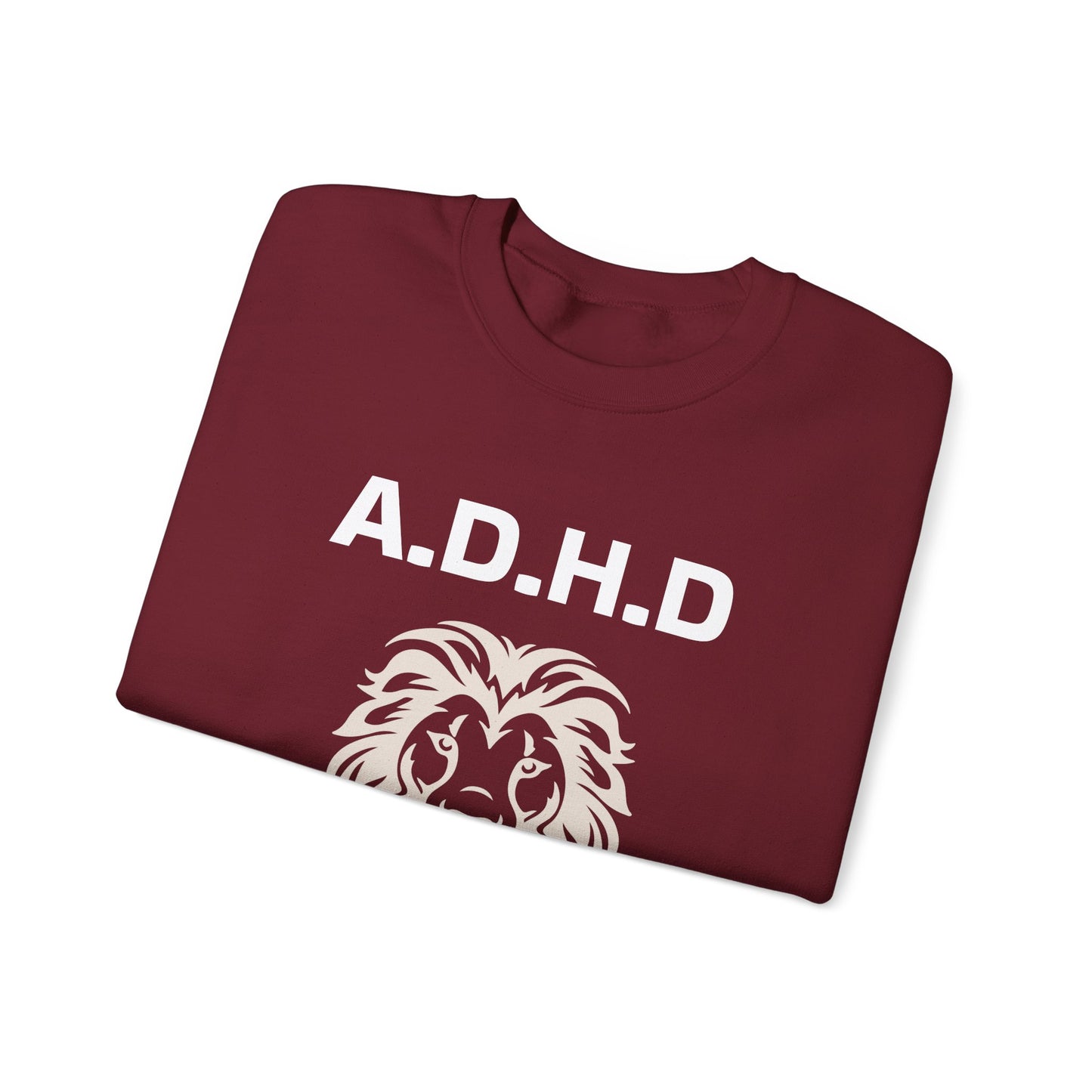 A.D.H.D Sweatshirt with ACRONYM on Back UNI-SEX