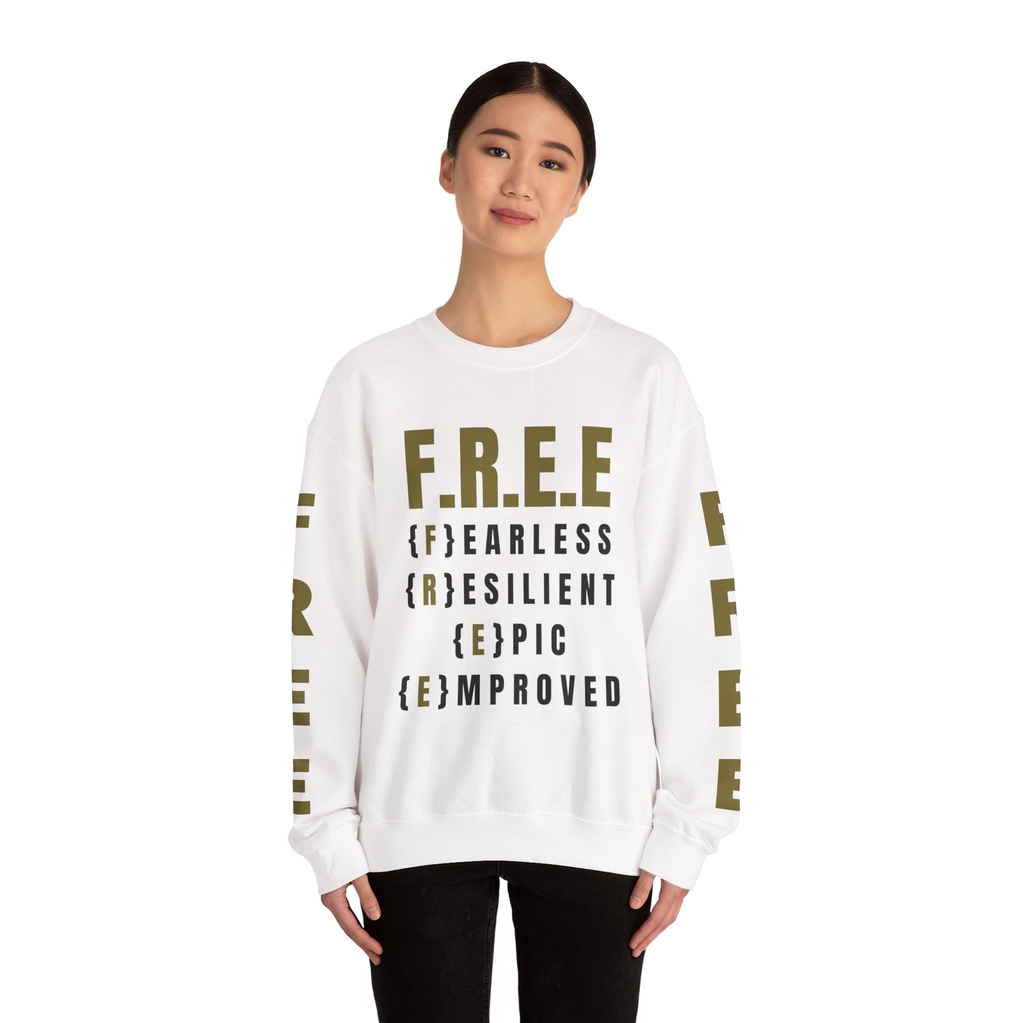 F.R.E.E Sweatshirt By I'M