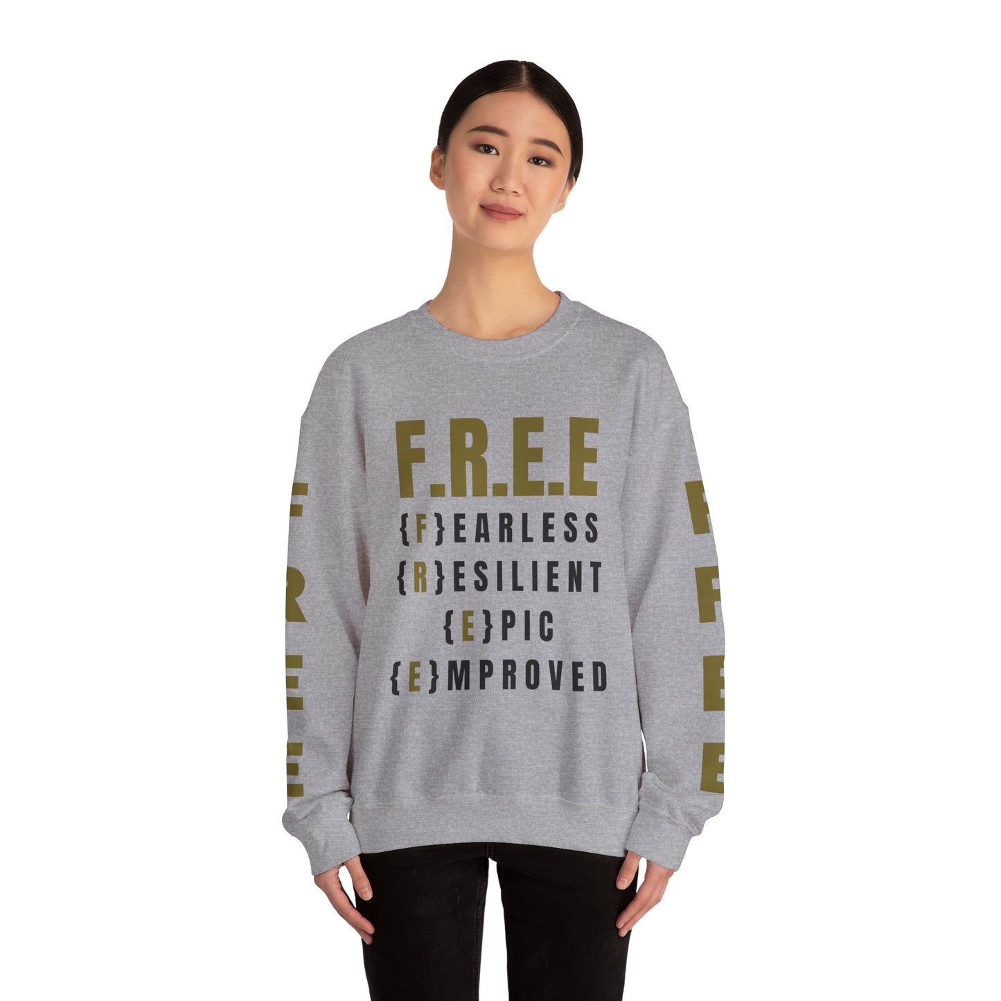 F.R.E.E Sweatshirt By I'M