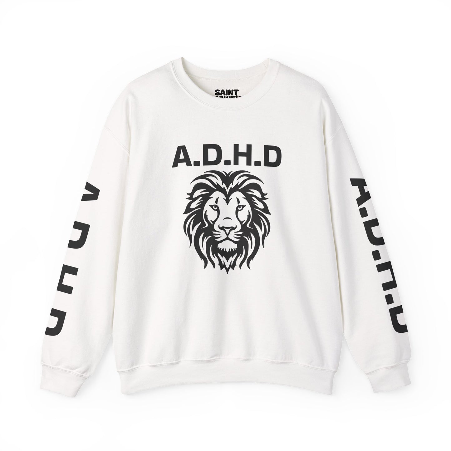 A.D.H.D Sweatshirt with Acronym On Back UNI-SEX