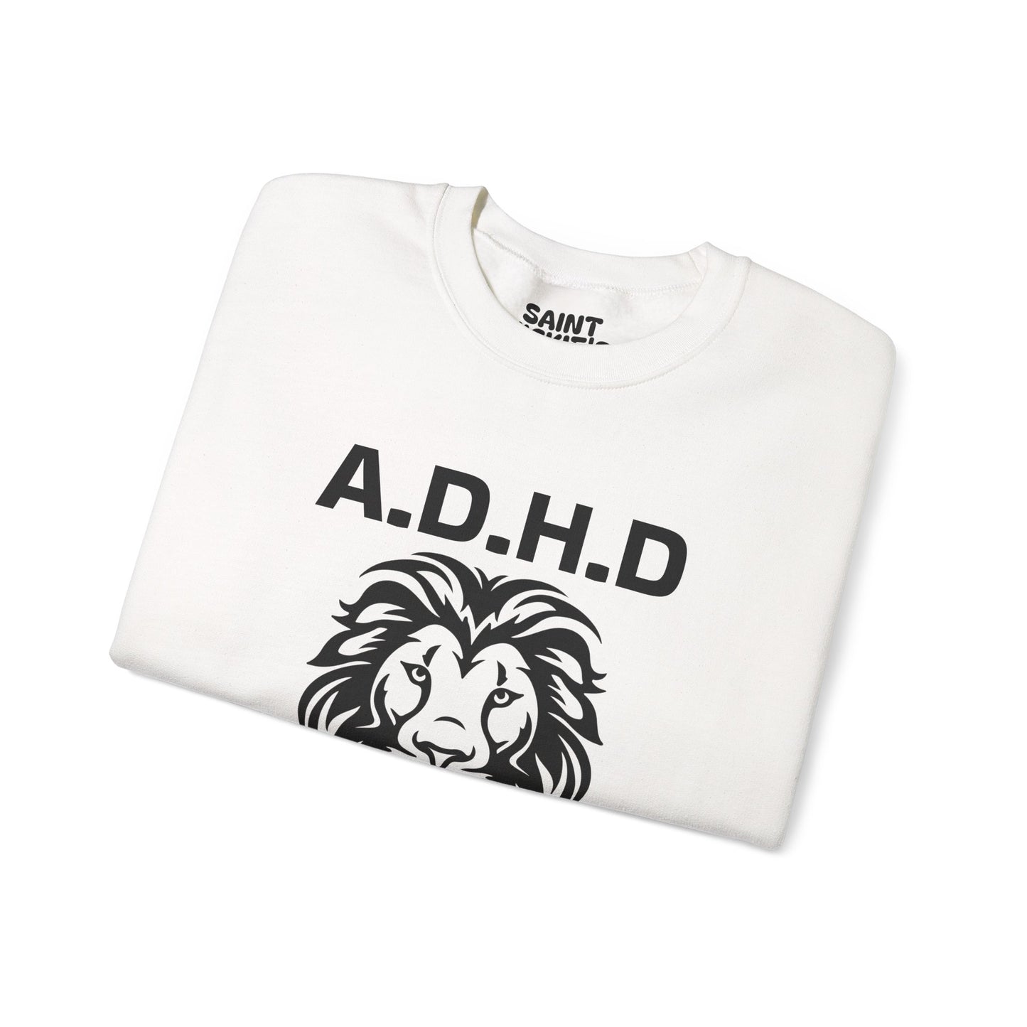A.D.H.D Sweatshirt with Acronym On Back UNI-SEX