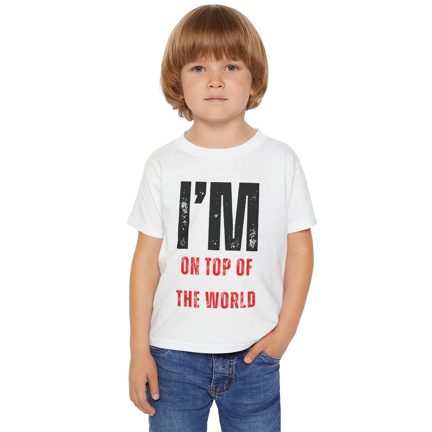 I'M ON TOP OF THE WORLD T-Shirt TODDLER'S